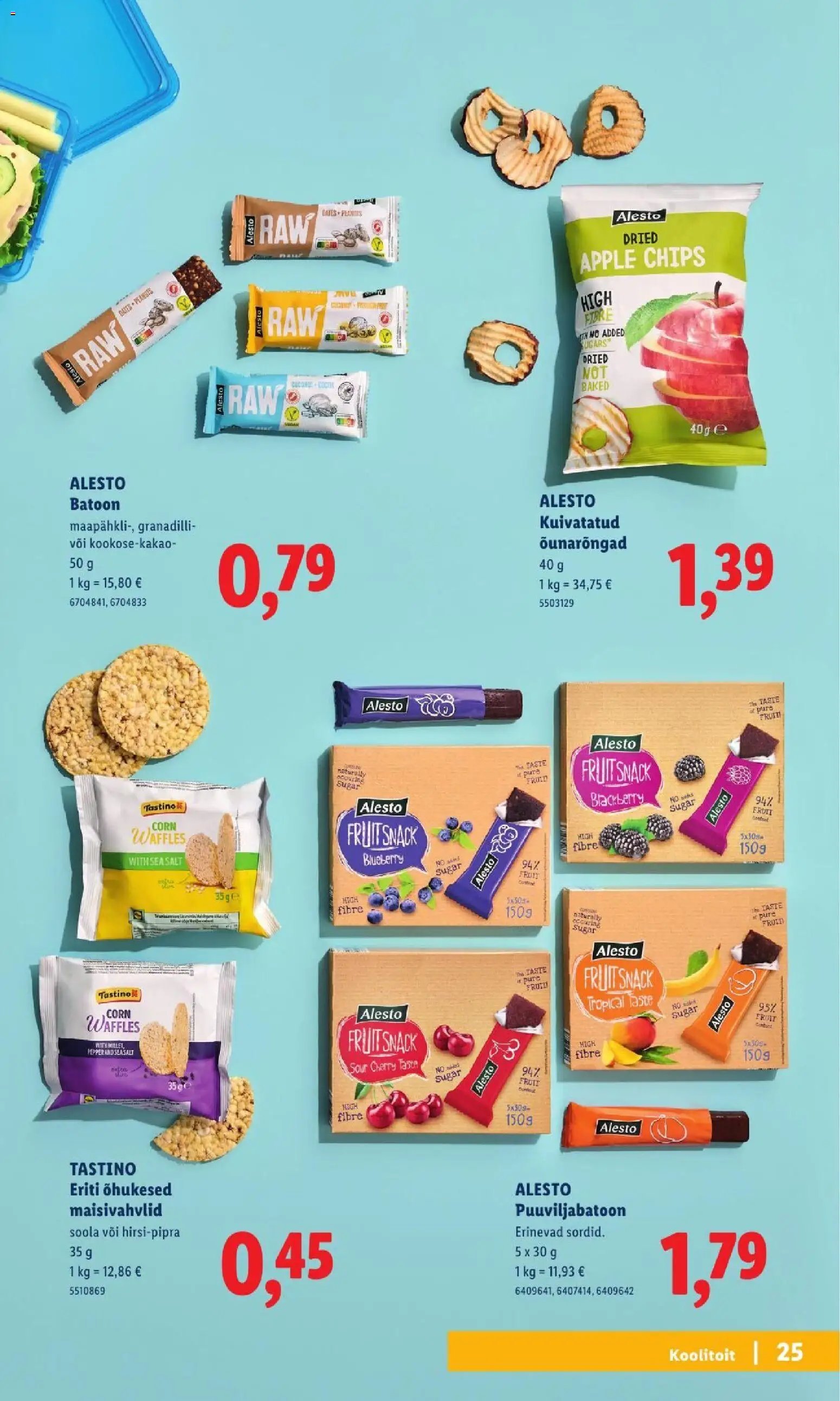 Lidl Koolitarvete kataloog 2026