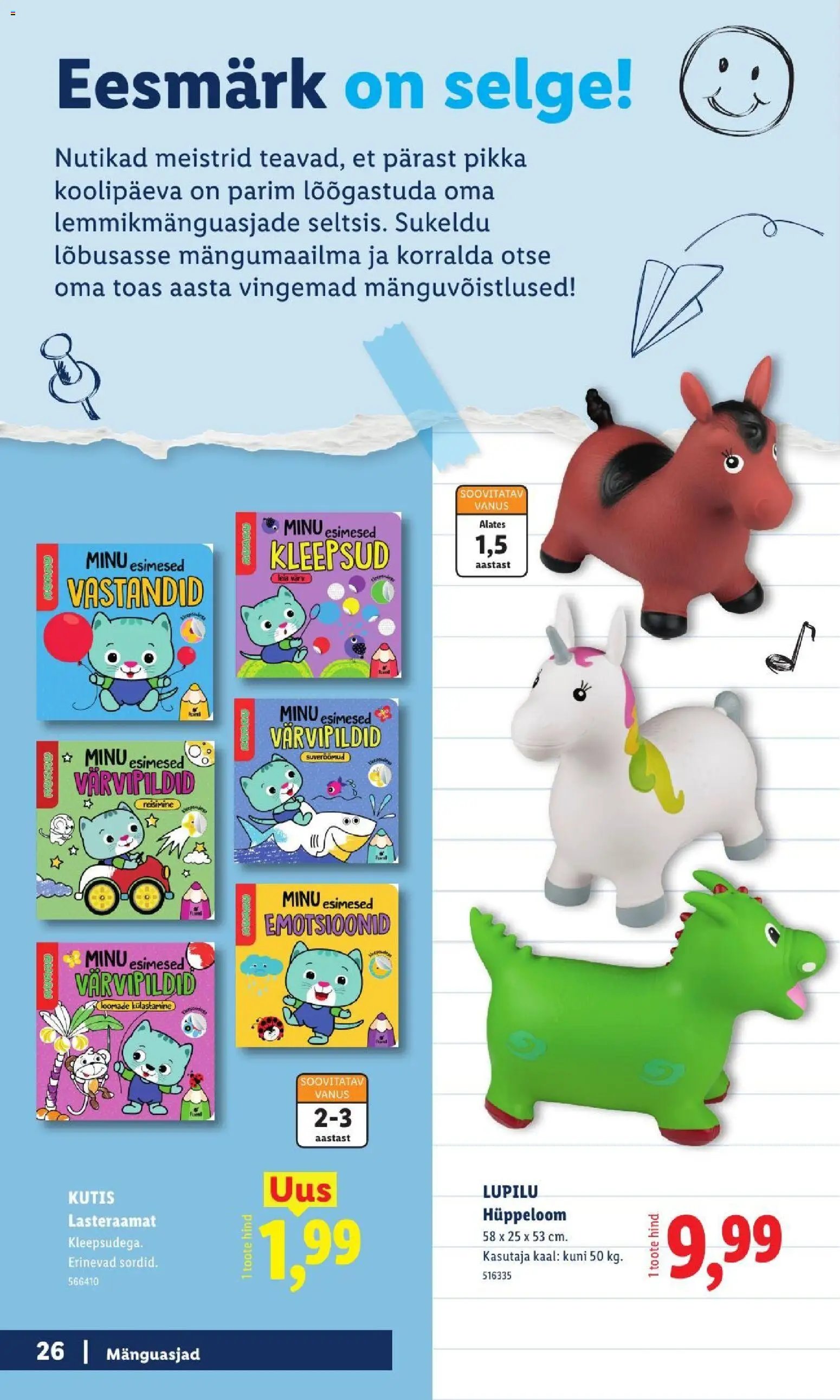 Lidl Koolitarvete kataloog 2026
