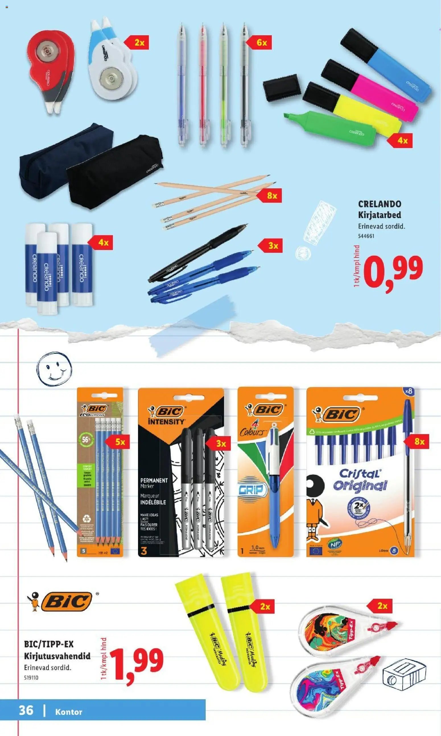 Lidl Koolitarvete kataloog 2026