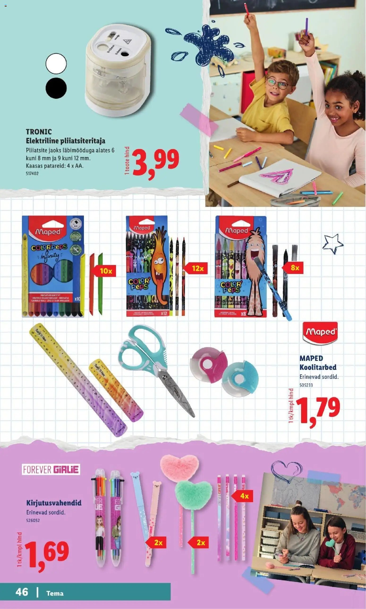 Lidl Koolitarvete kataloog 2026
