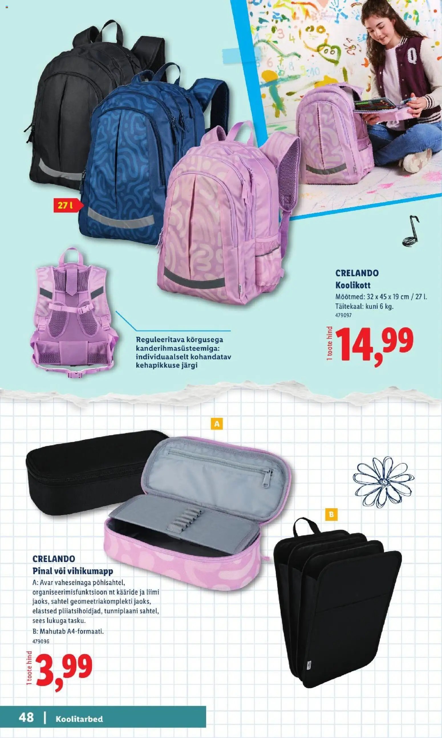 Lidl Koolitarvete kataloog 2026