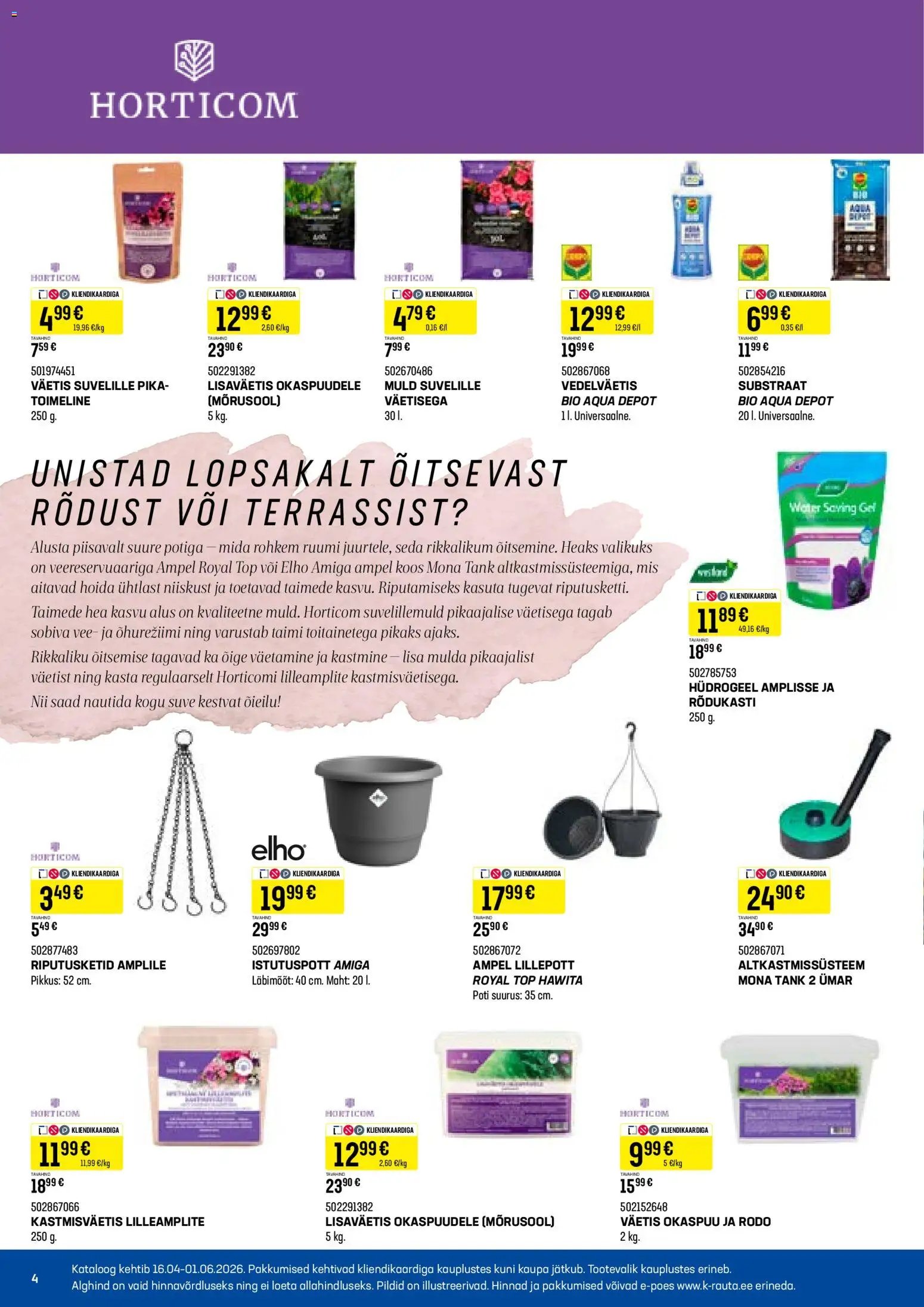 K-Rauta Taimede lood