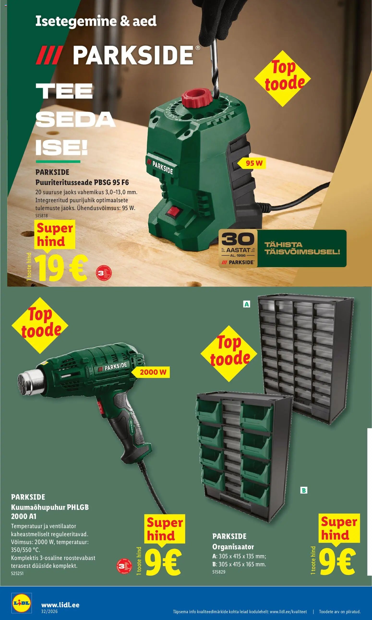 Lidl Tööstuskaupade pakkumised
