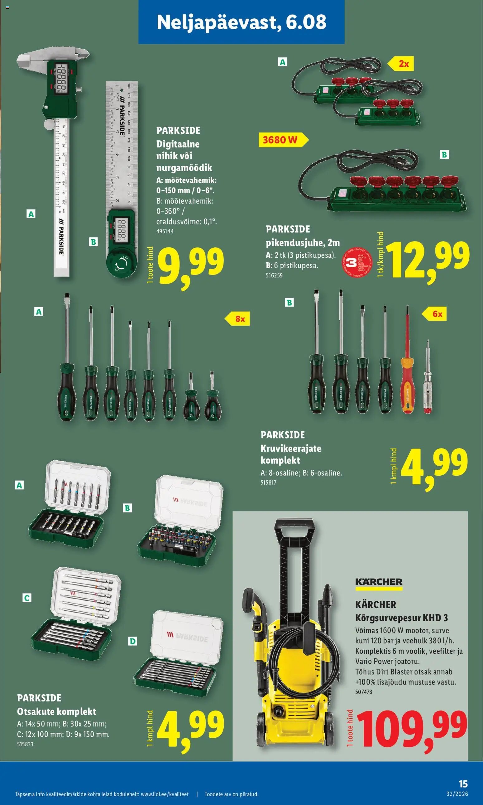 Lidl Tööstuskaupade pakkumised