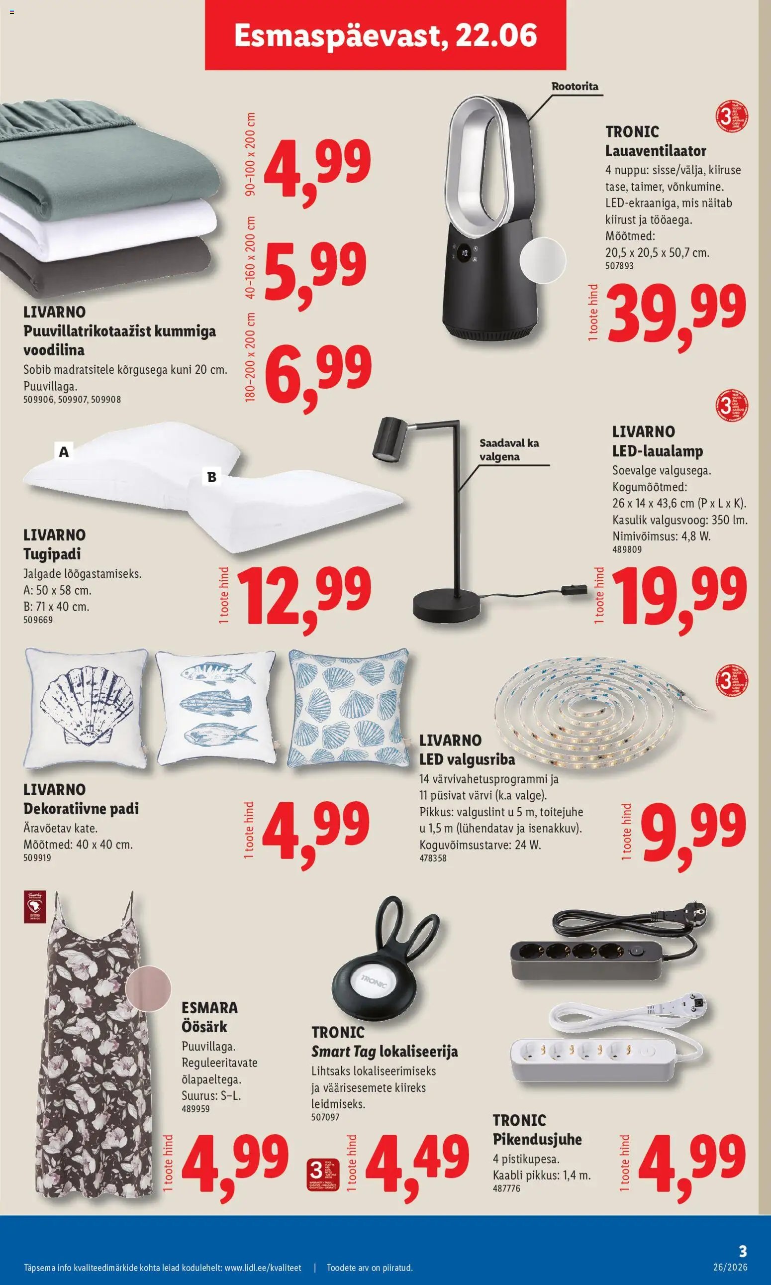 Lidl Tööstuskaupade pakkumised