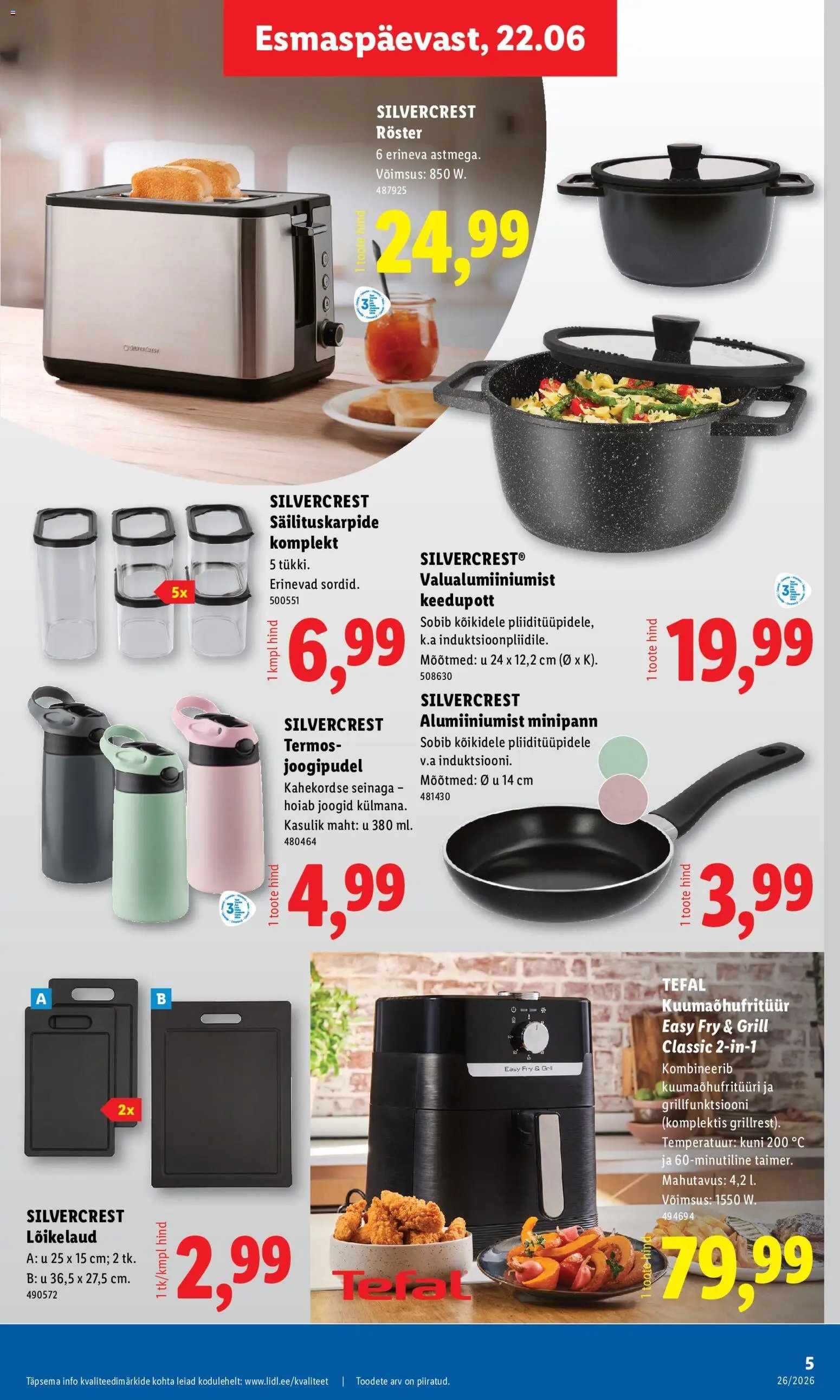 Lidl Tööstuskaupade pakkumised