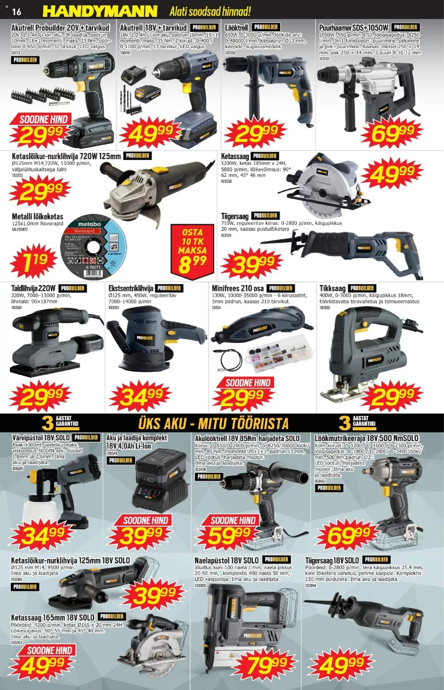 Handymann Kliendileht