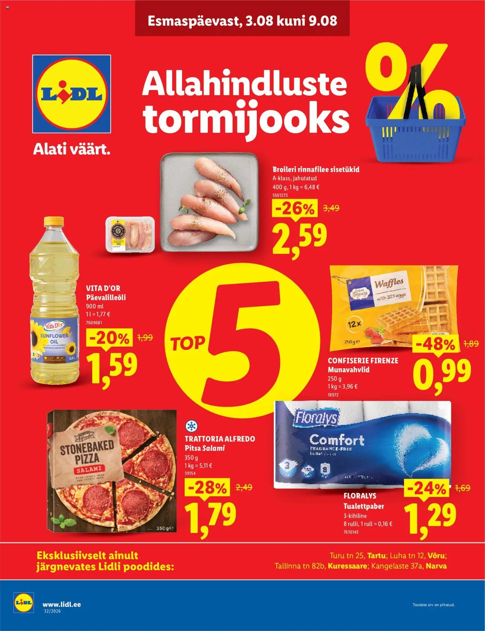 Lidl Ainult valitud Lidli poodides