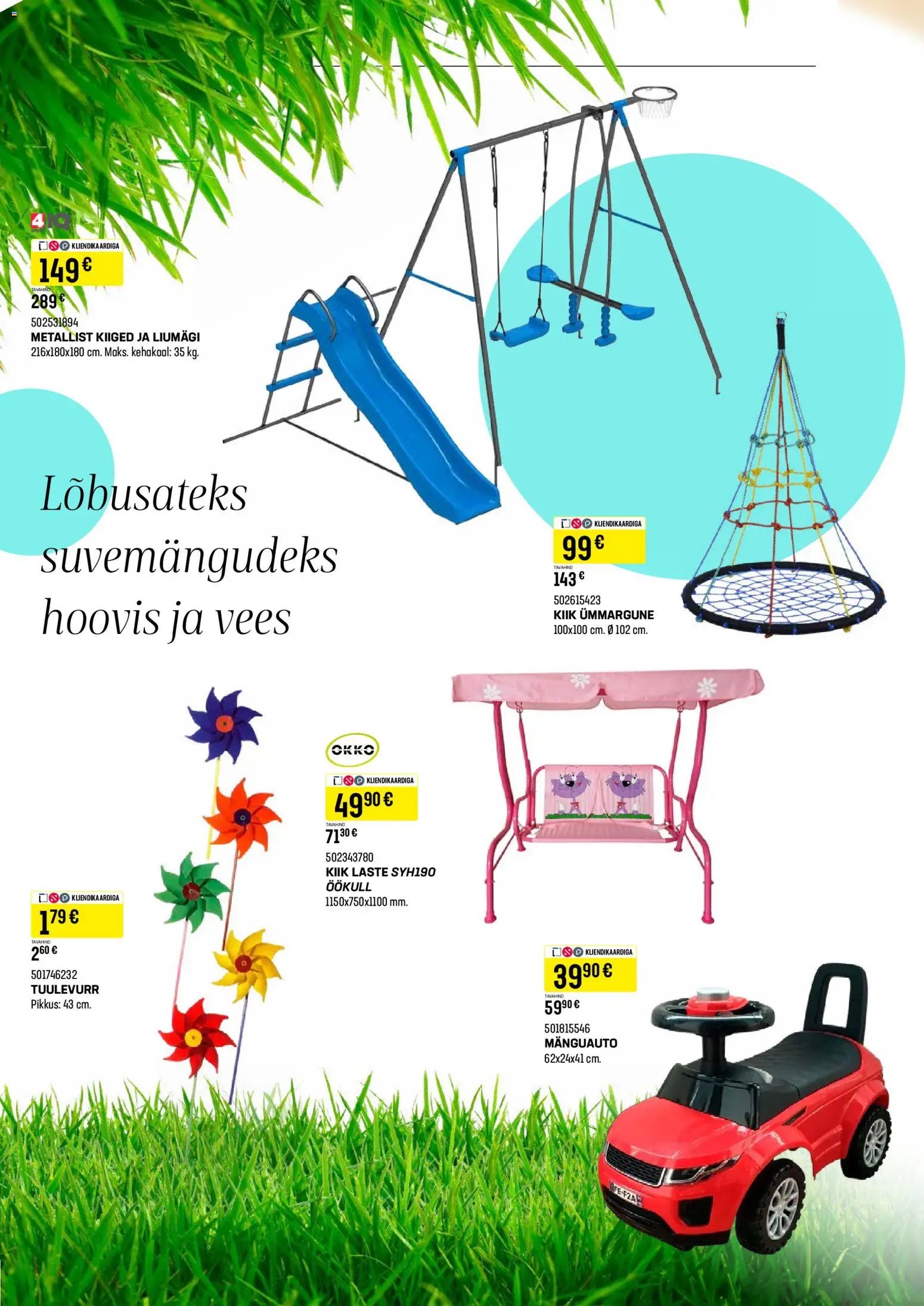 Leisure Kevadkataloog