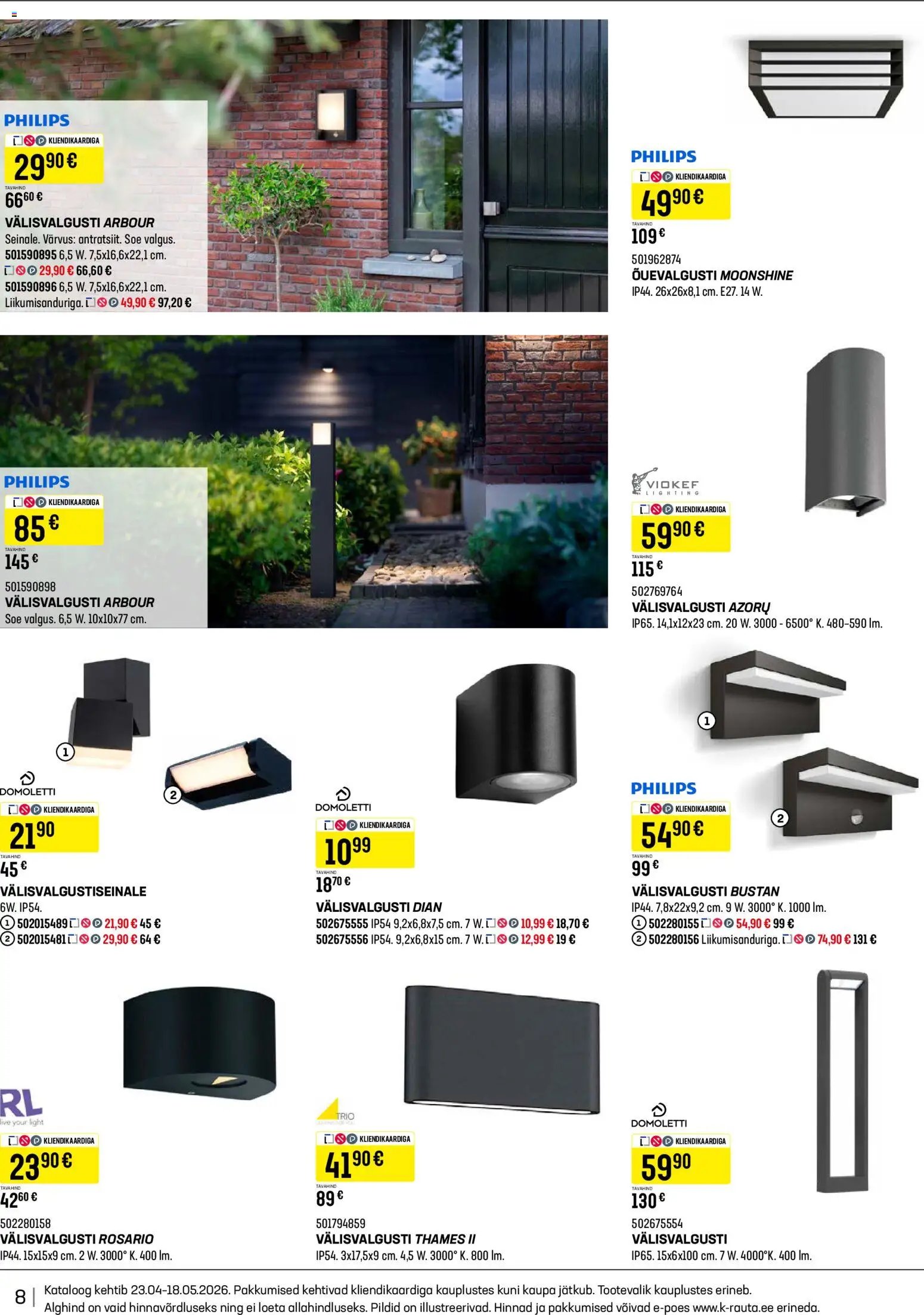 Leisure Kevadkataloog