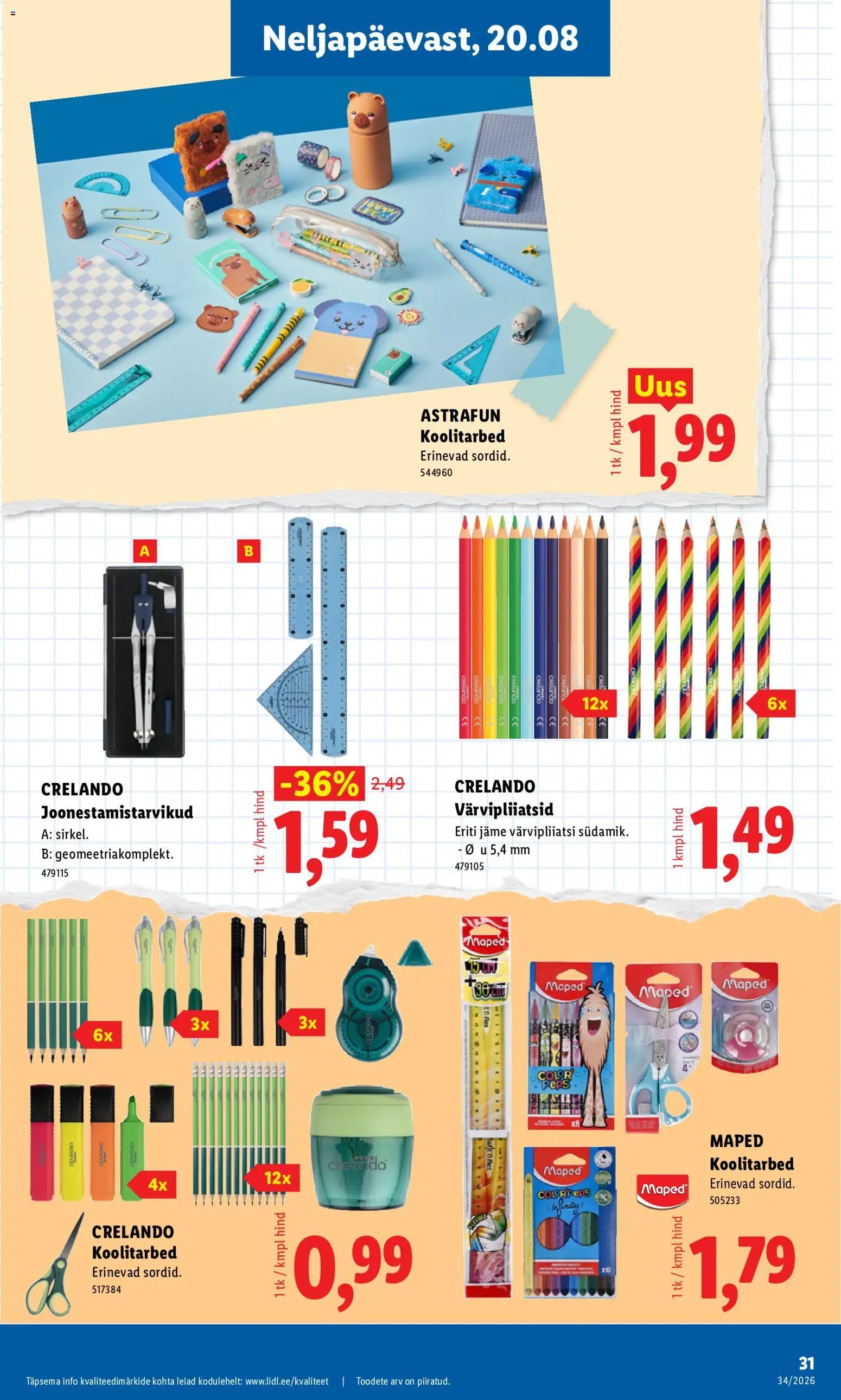 Lidl Tööstuskaupade pakkumised