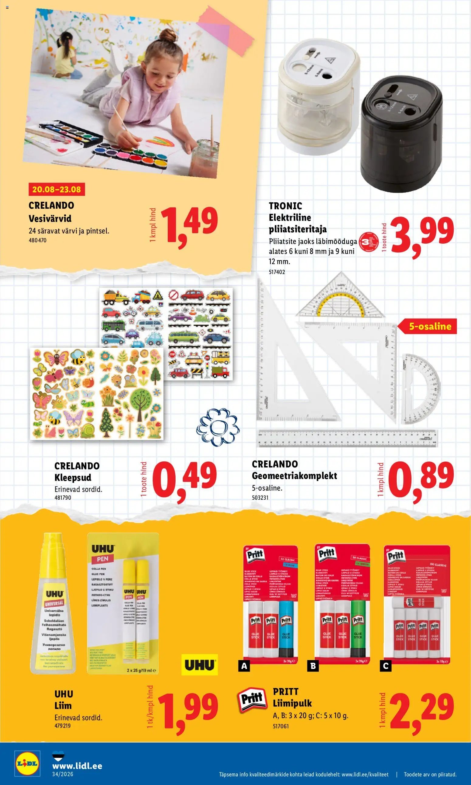 Lidl Tööstuskaupade pakkumised