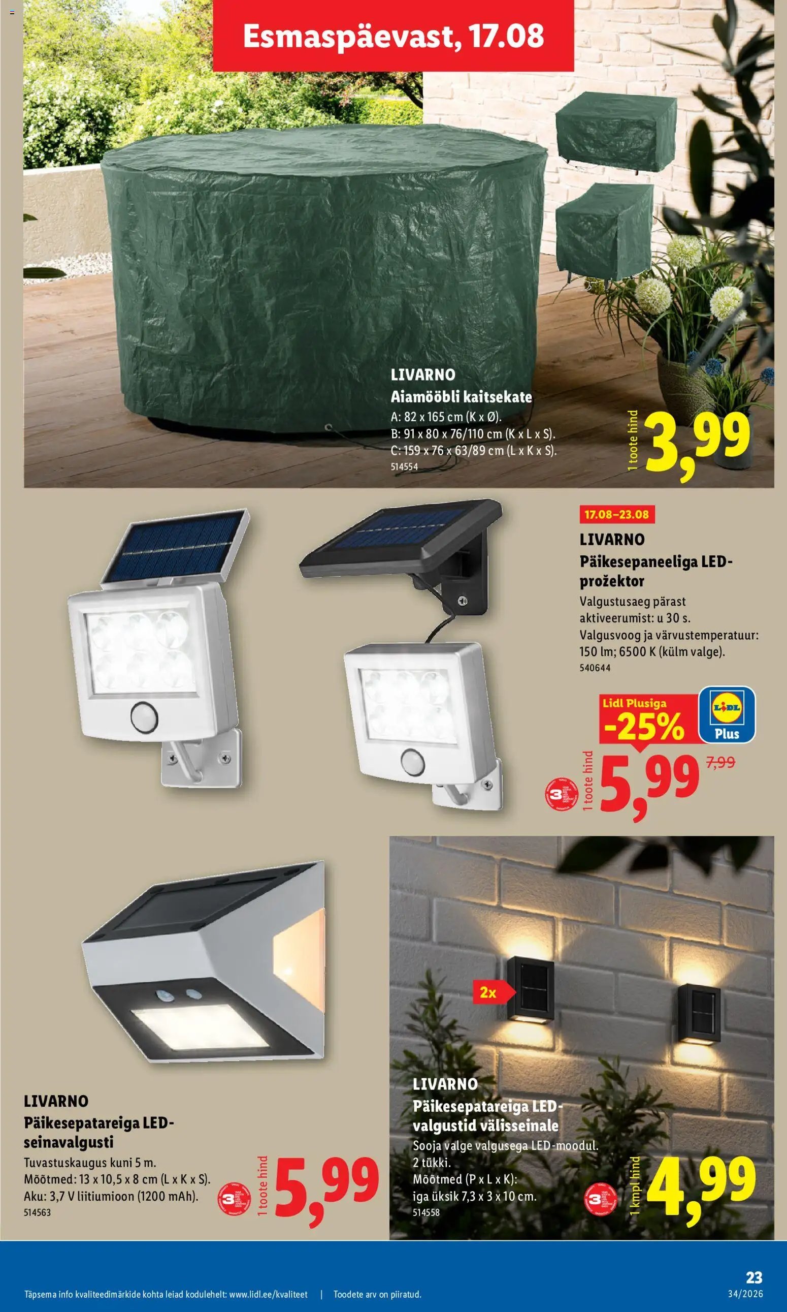 Lidl Tööstuskaupade pakkumised