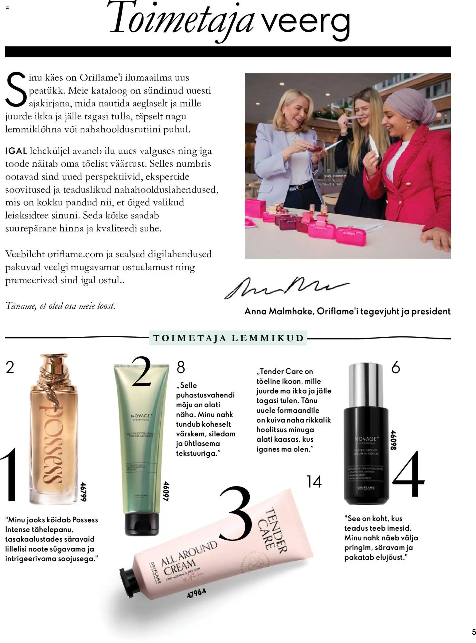 Oriflame Kataloog