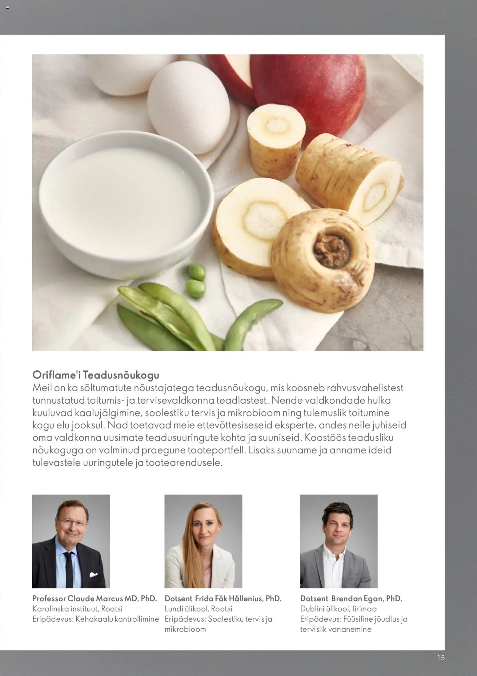 Oriflame Wellosophy tootejuht