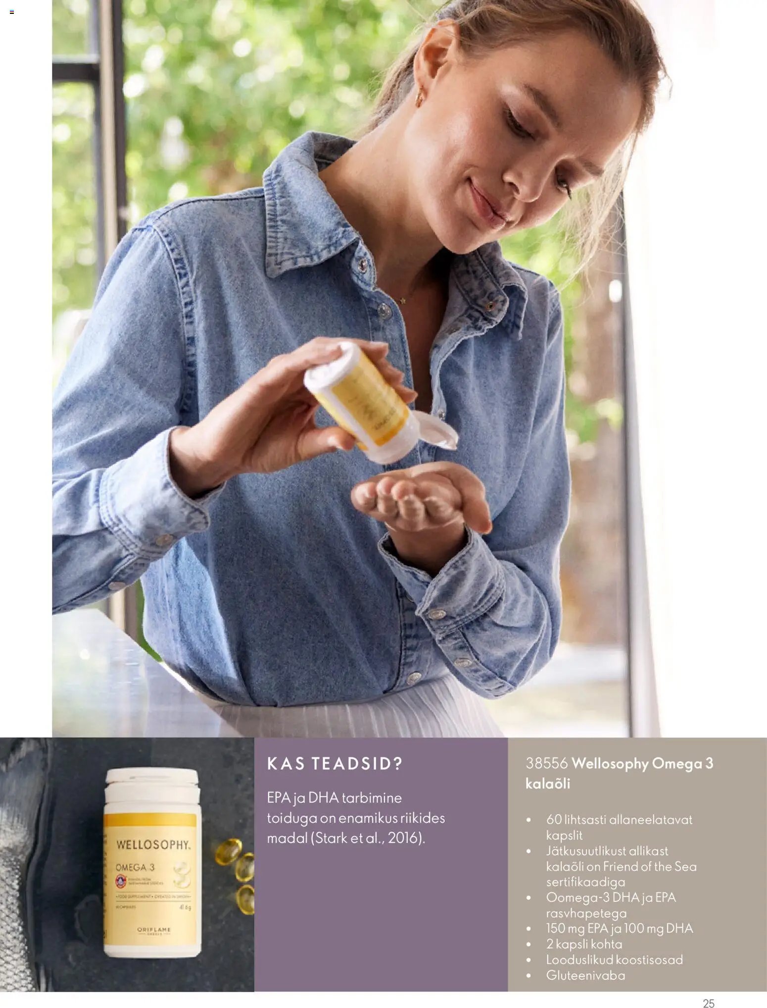 Oriflame Wellosophy tootejuht