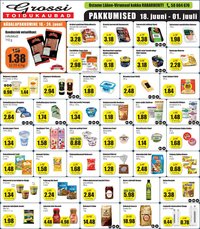 Grossi Toidukaubad Pakkumised