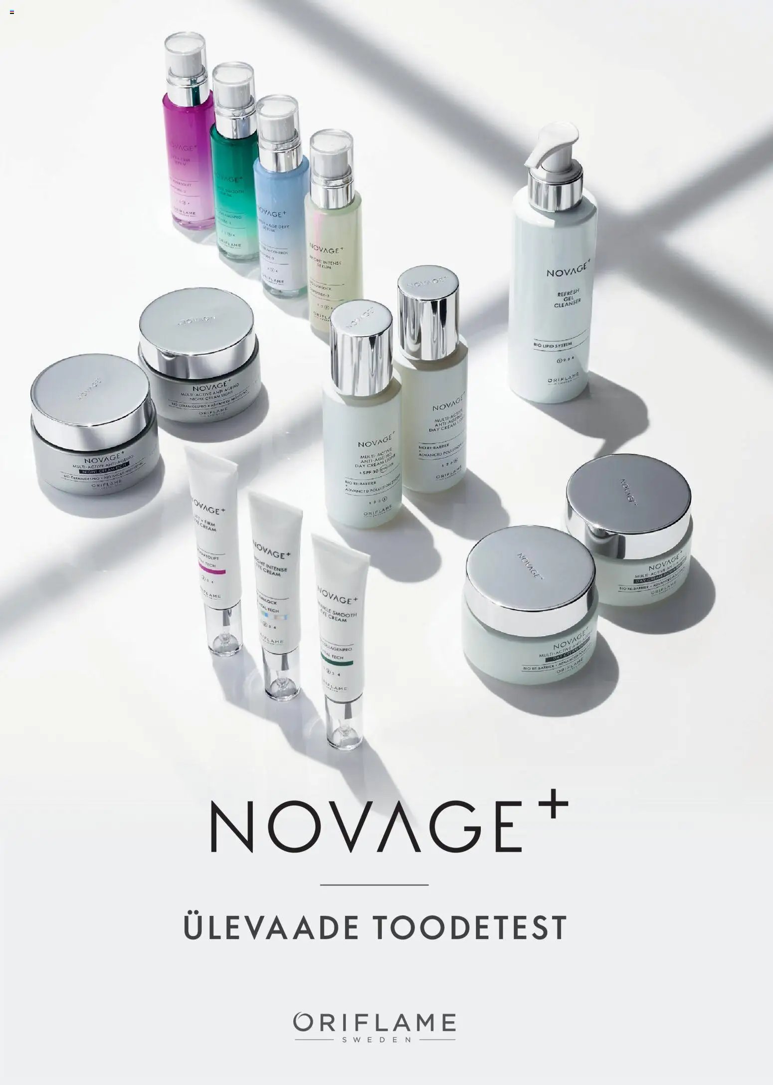 Oriflame Novage+ tootejuht
