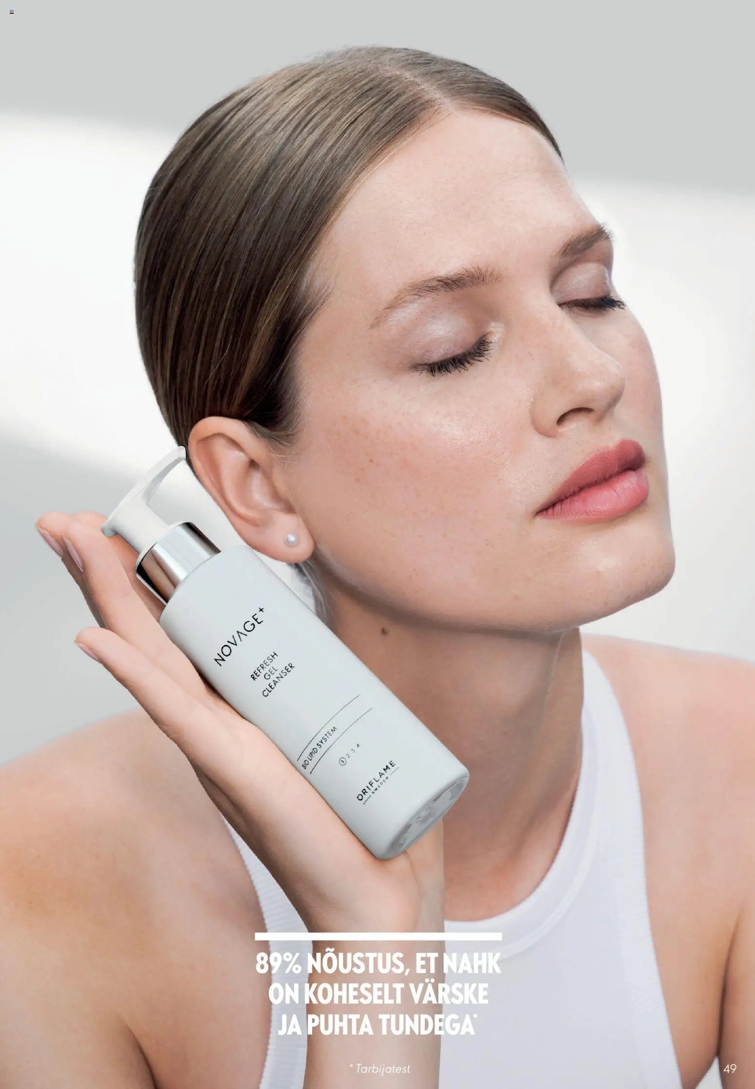 Oriflame Novage+ tootejuht