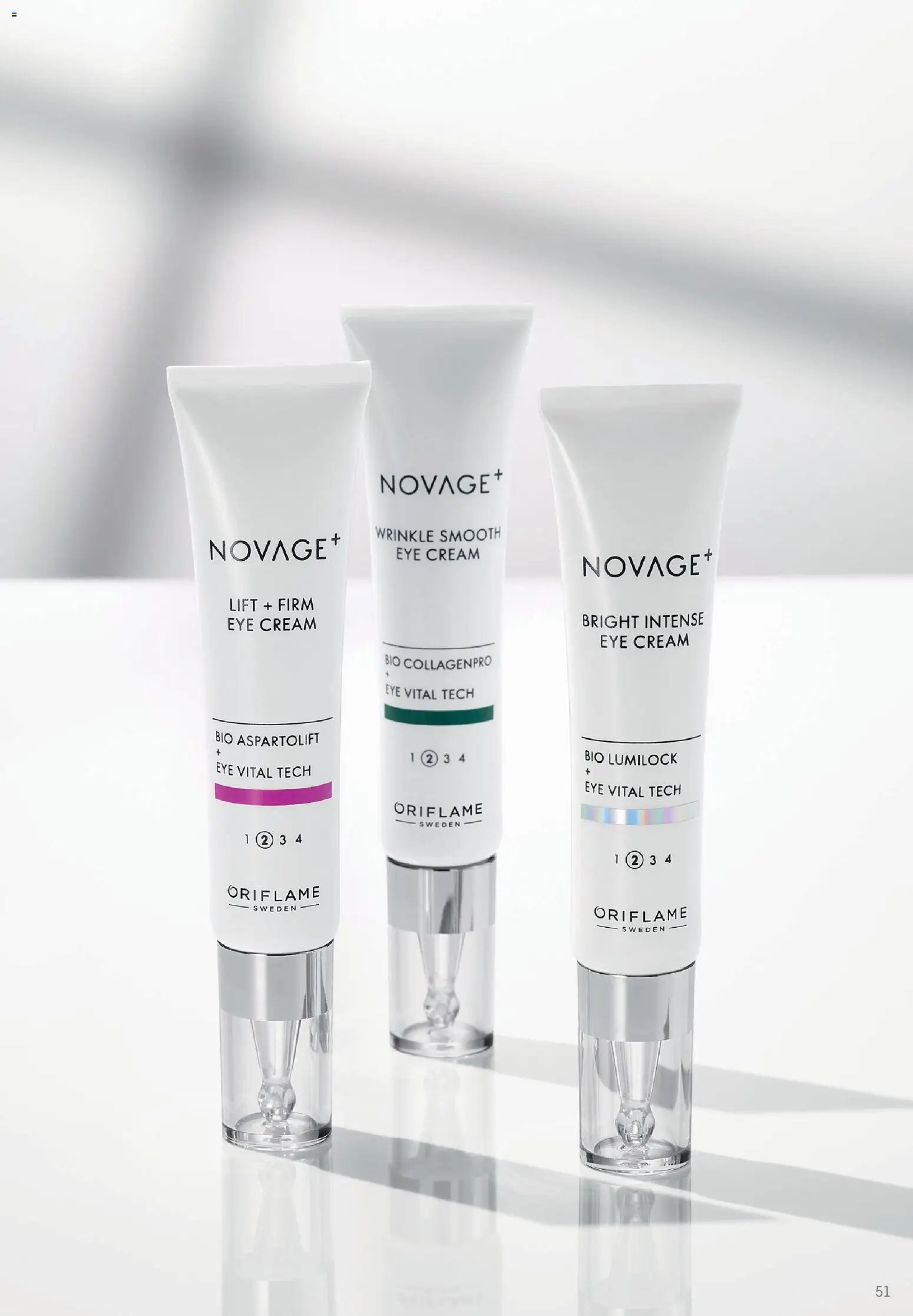 Oriflame Novage+ tootejuht
