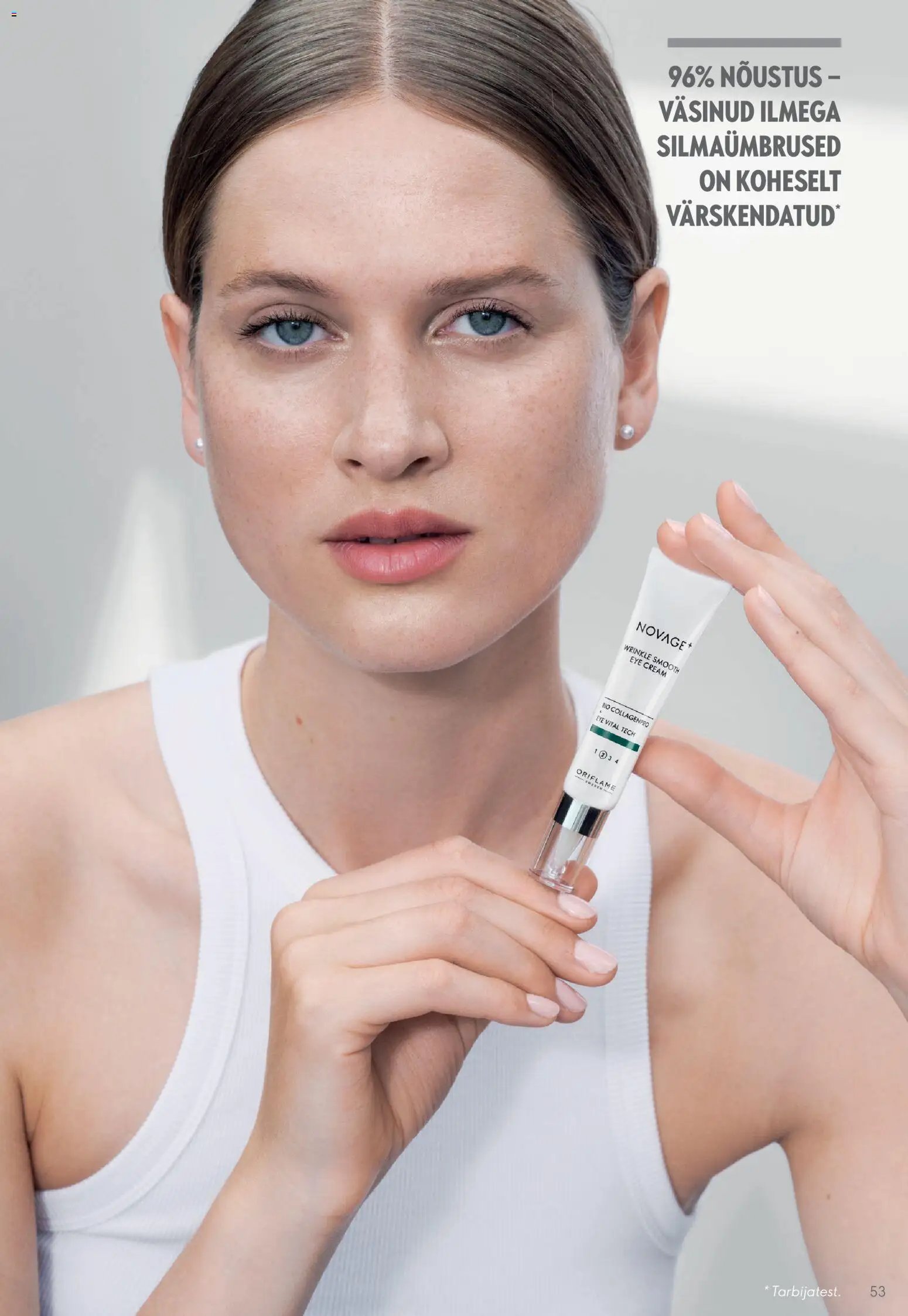 Oriflame Novage+ tootejuht