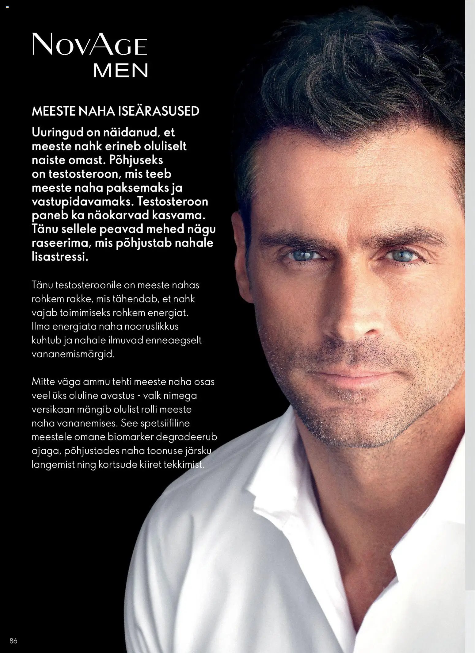 Oriflame Novage+ tootejuht