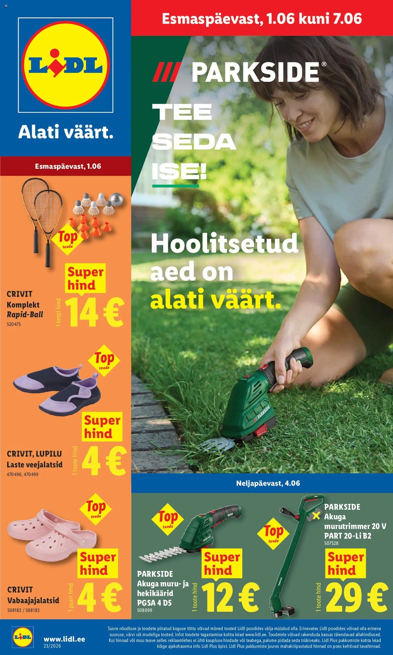 Lidl Tööstuskaupade pakkumised