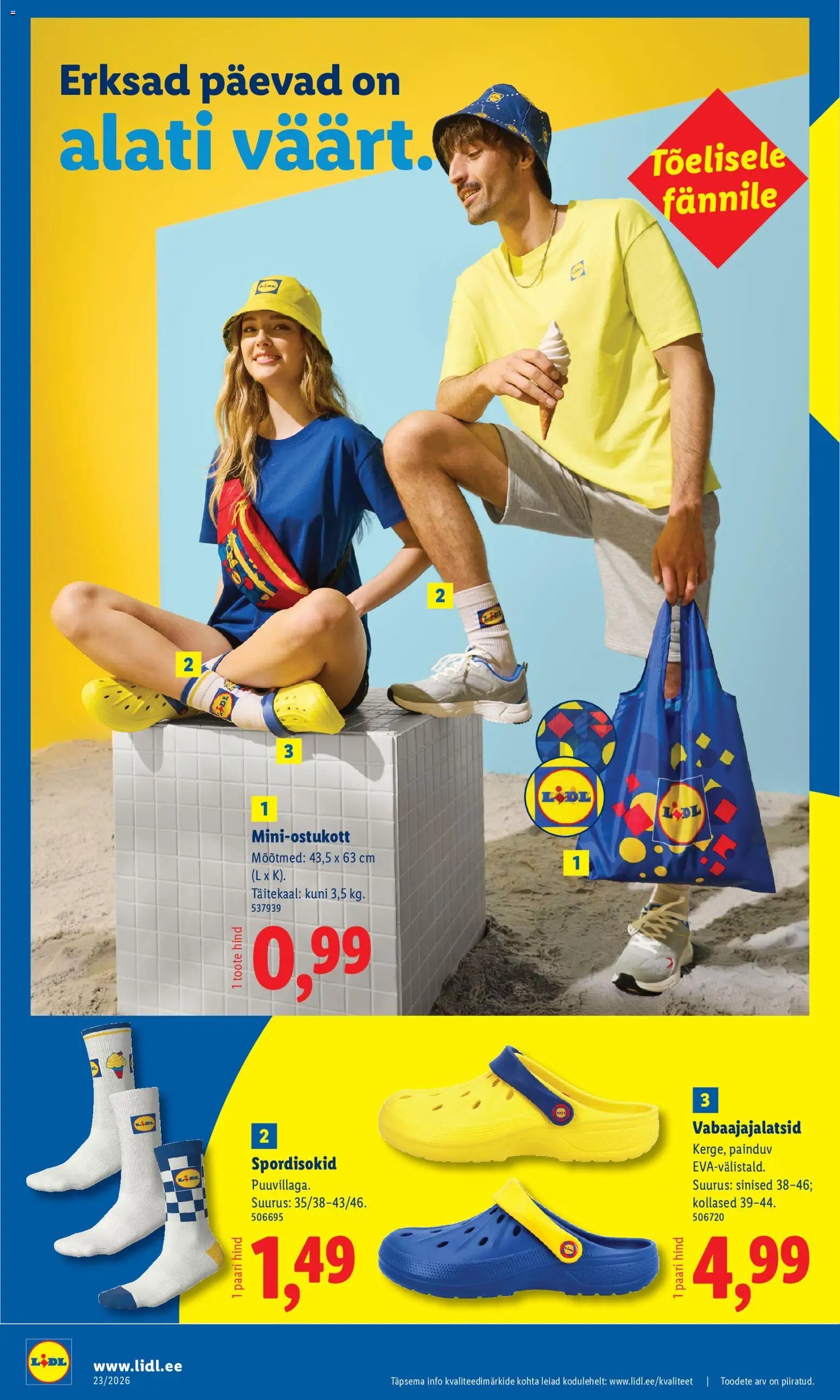Lidl Tööstuskaupade pakkumised
