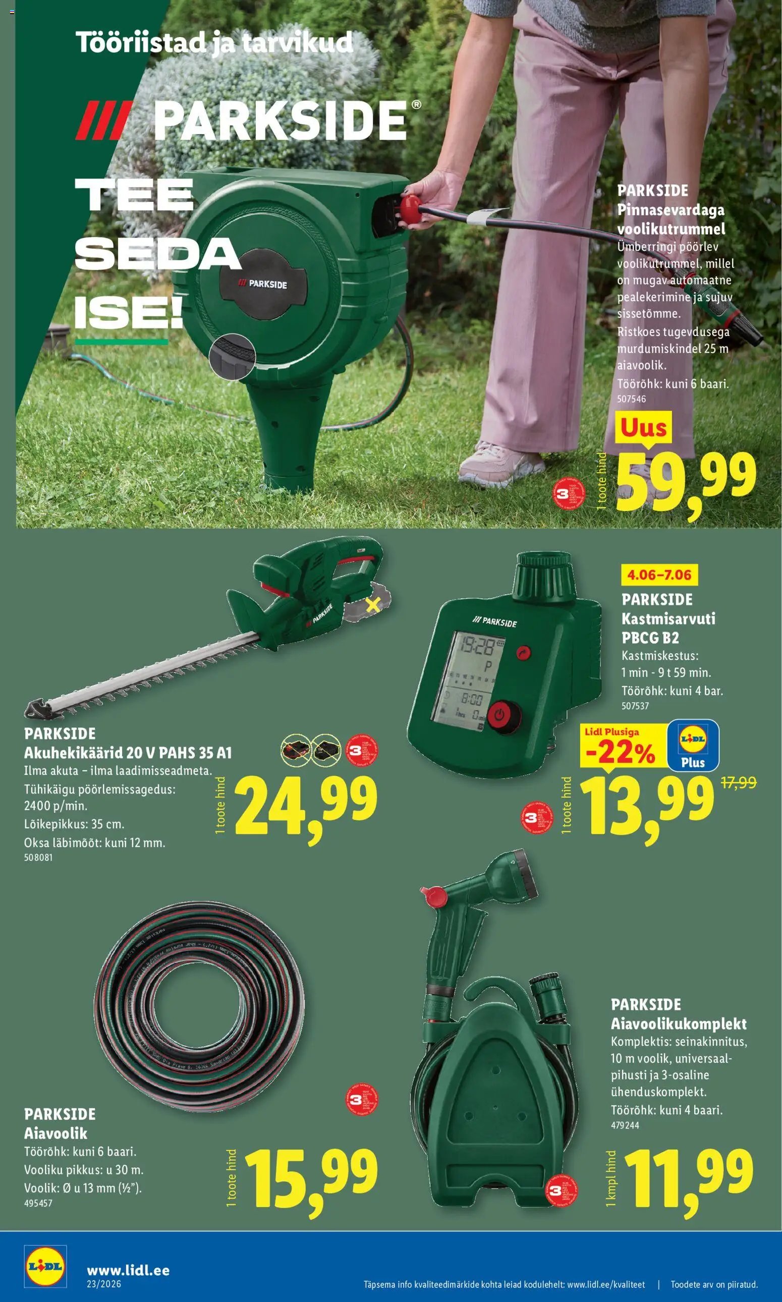 Lidl Tööstuskaupade pakkumised