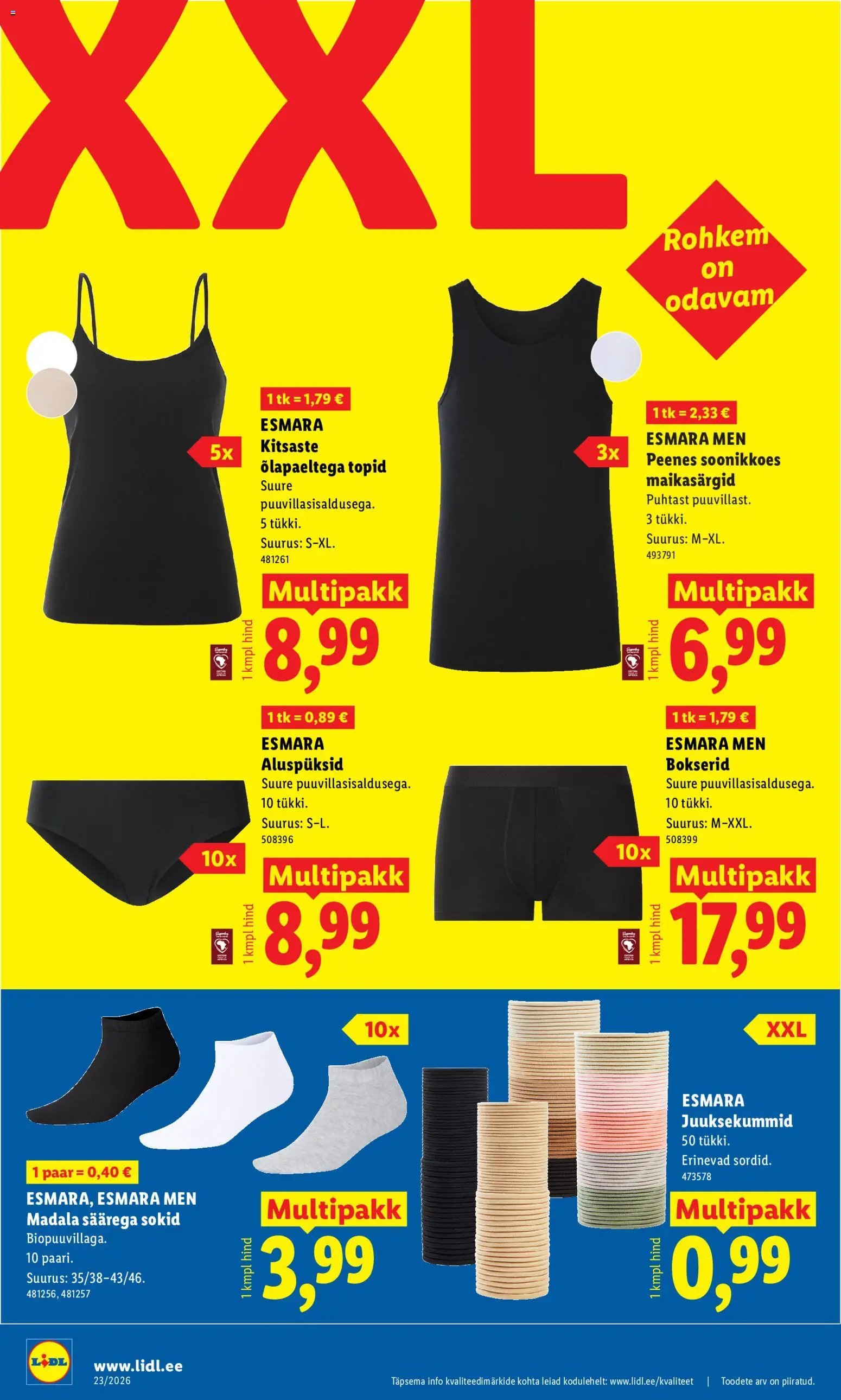 Lidl Tööstuskaupade pakkumised