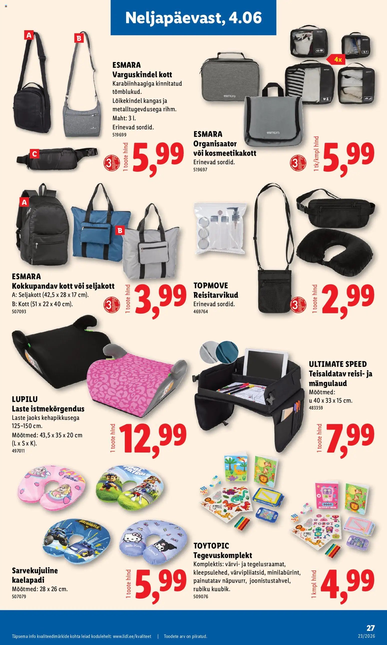 Lidl Tööstuskaupade pakkumised