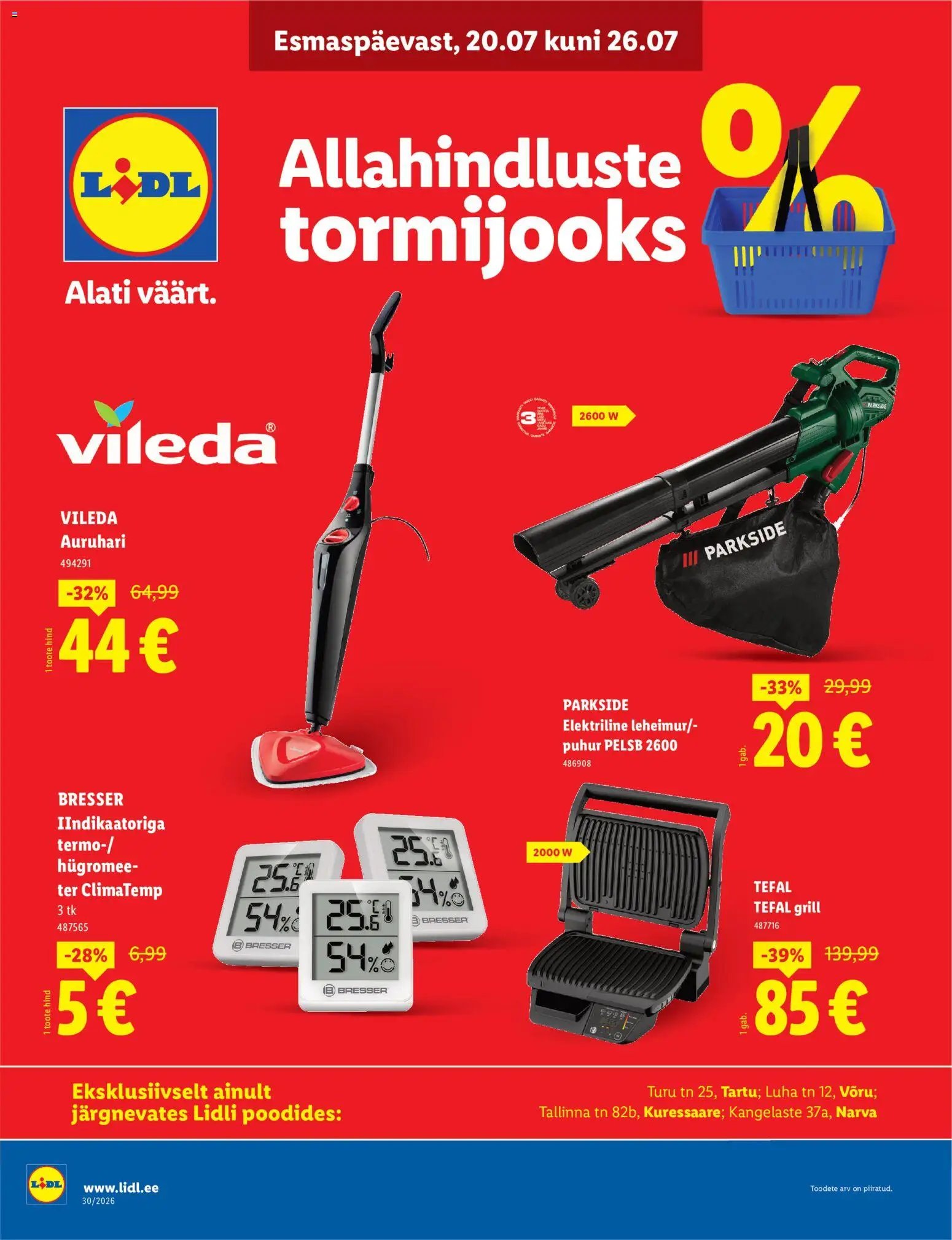 Lidl Ainult valitud Lidli poodides