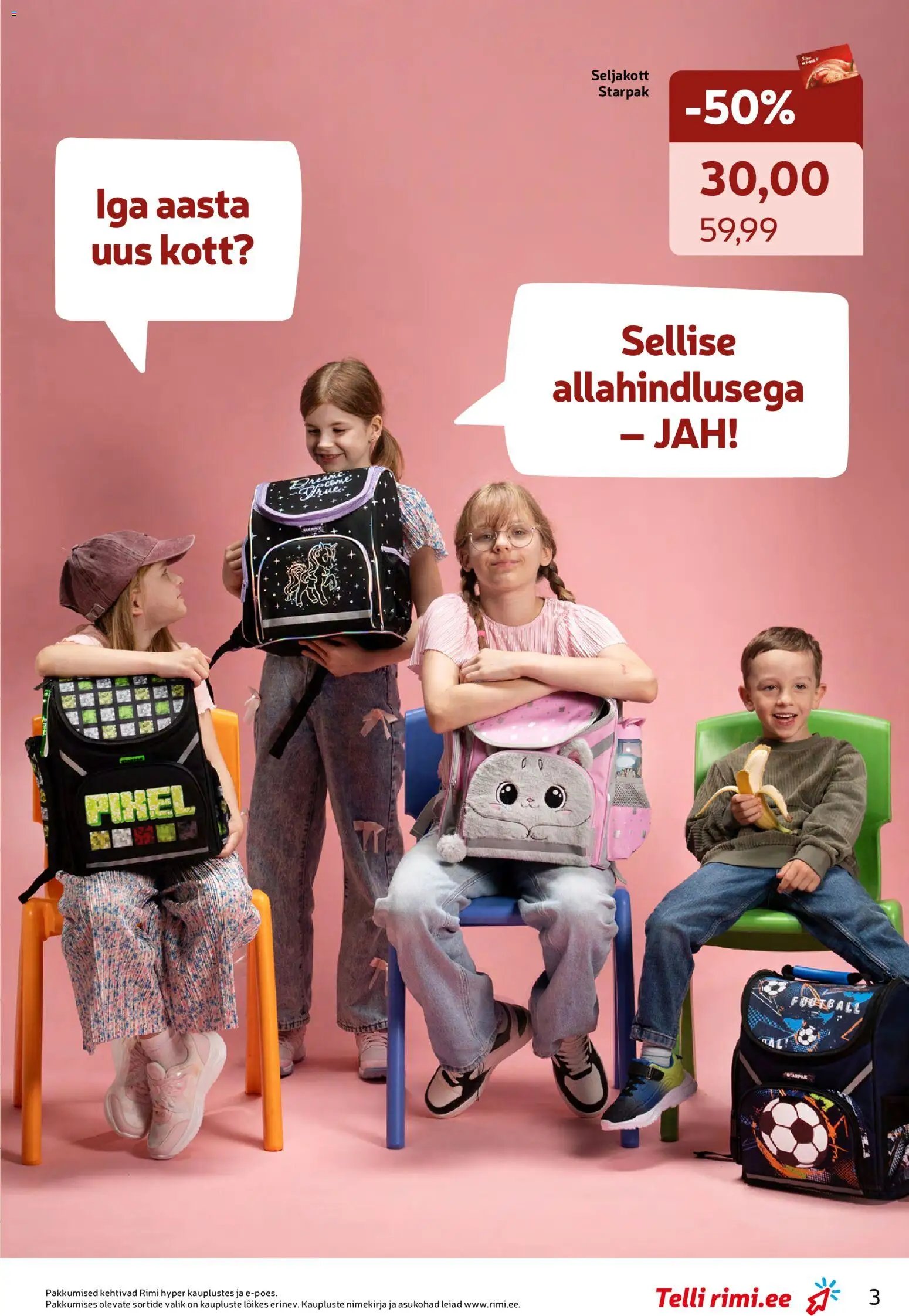 Rimi - koolikaupade kataloog