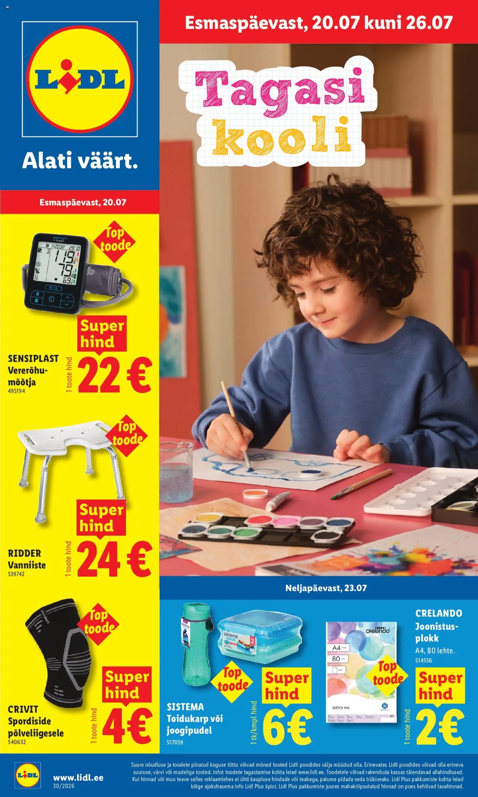 Lidl Tööstuskaupade pakkumised
