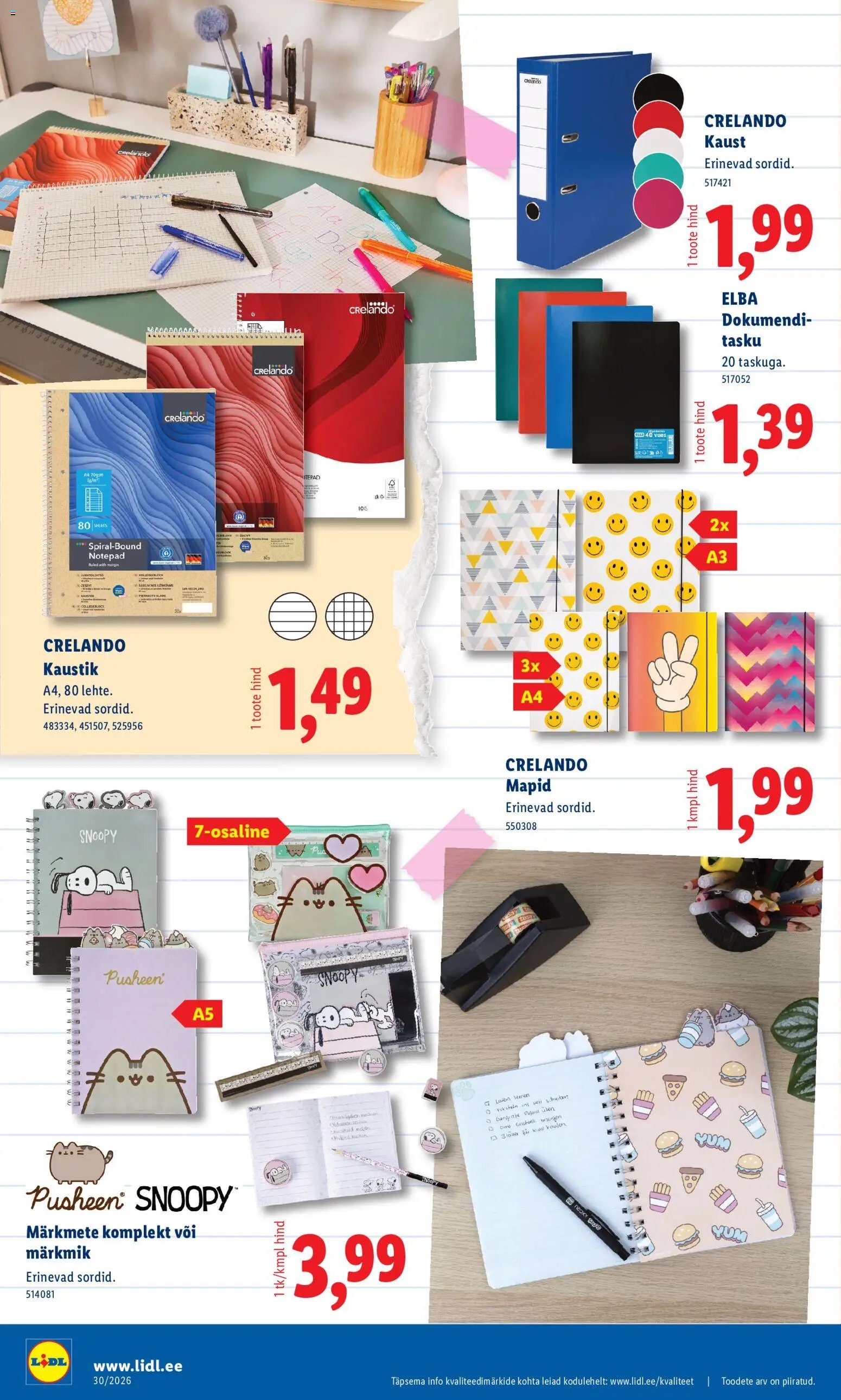Lidl Tööstuskaupade pakkumised