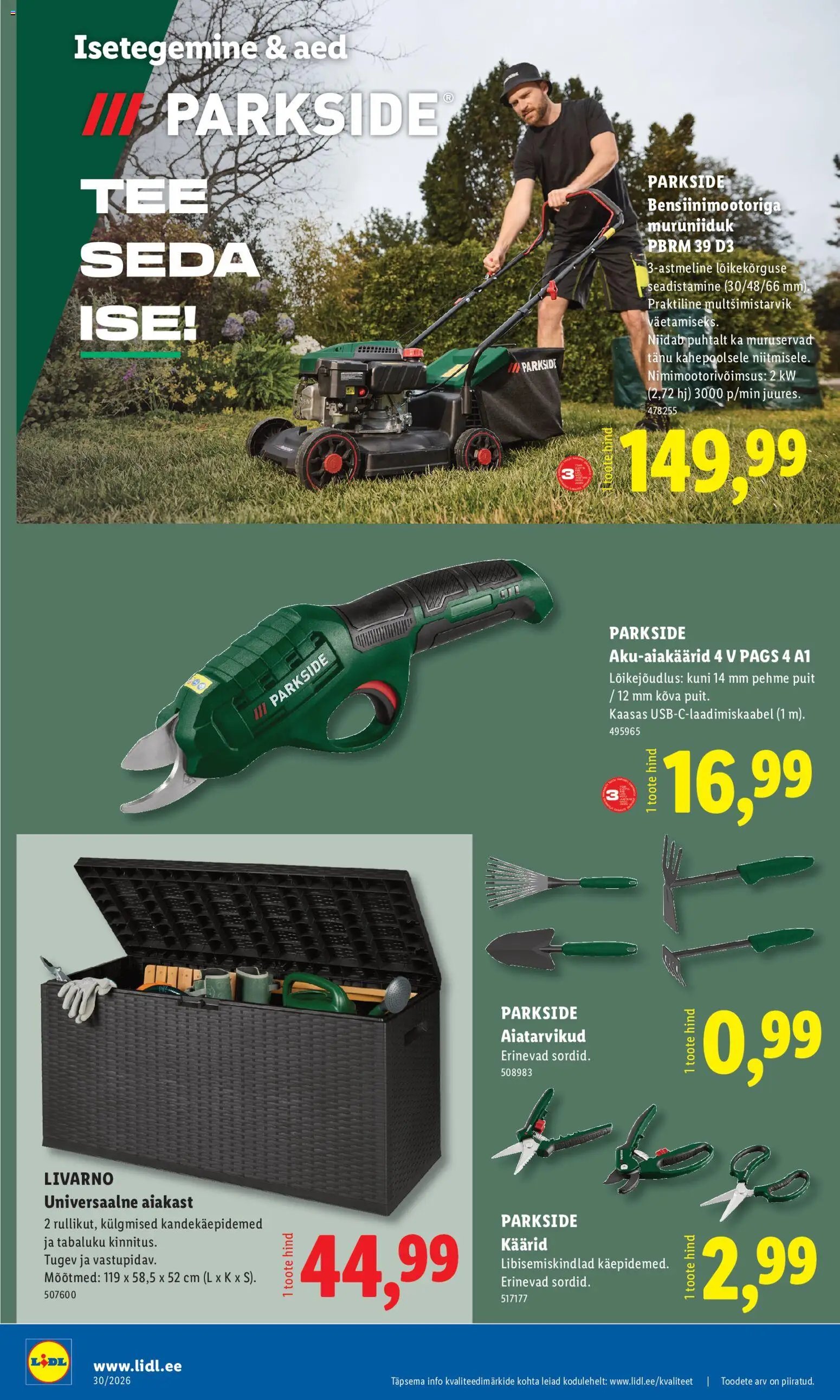 Lidl Tööstuskaupade pakkumised