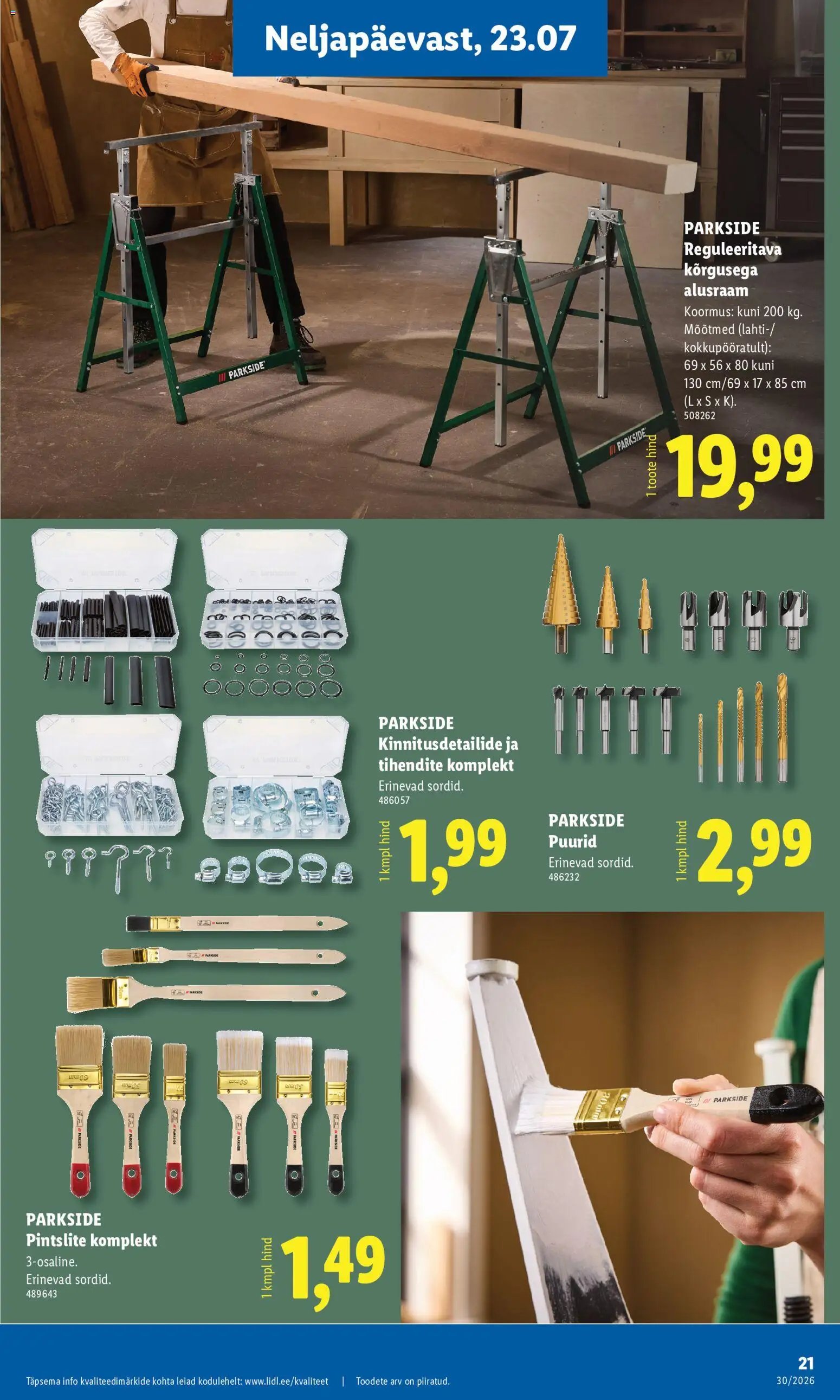 Lidl Tööstuskaupade pakkumised