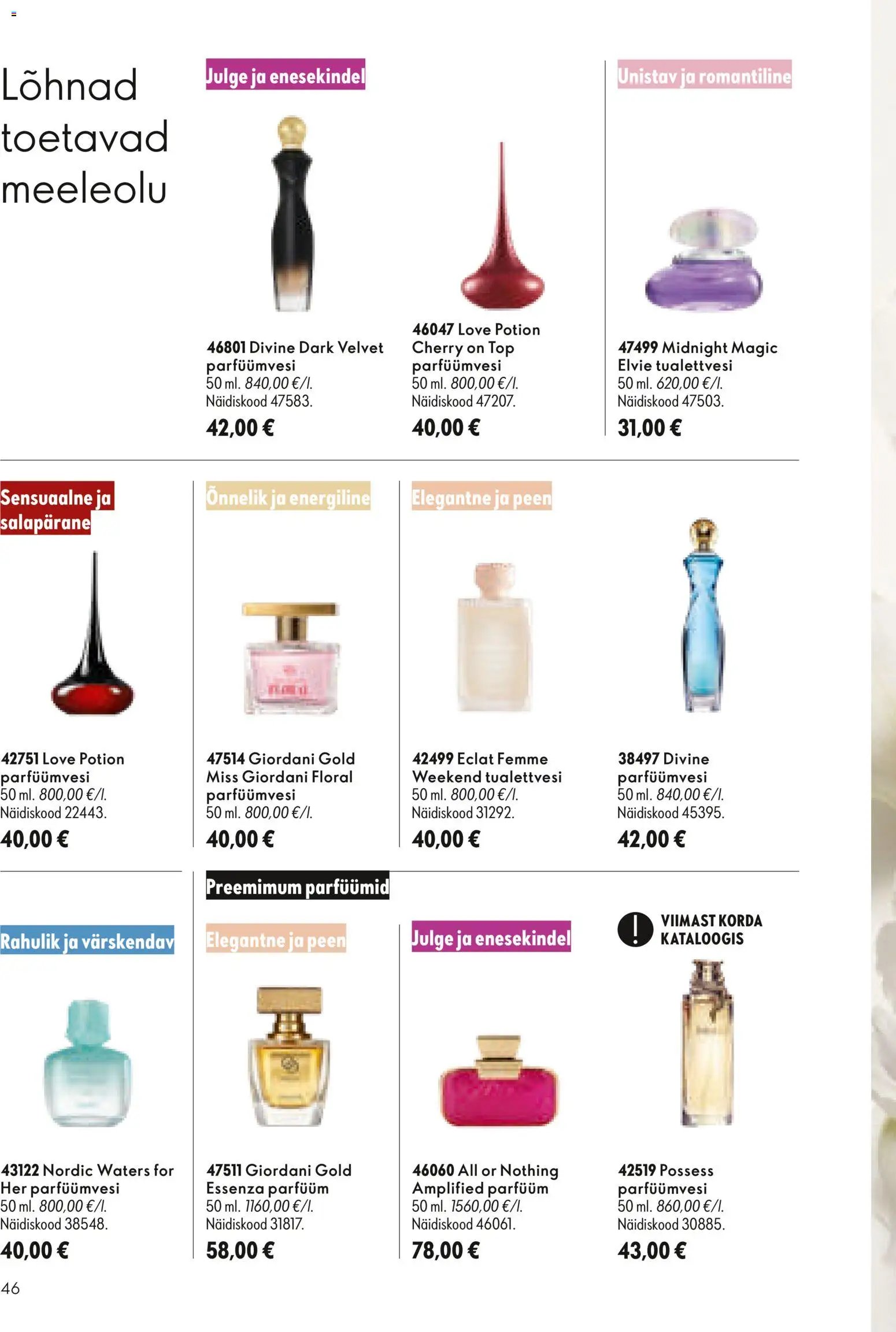 Oriflame Kataloog