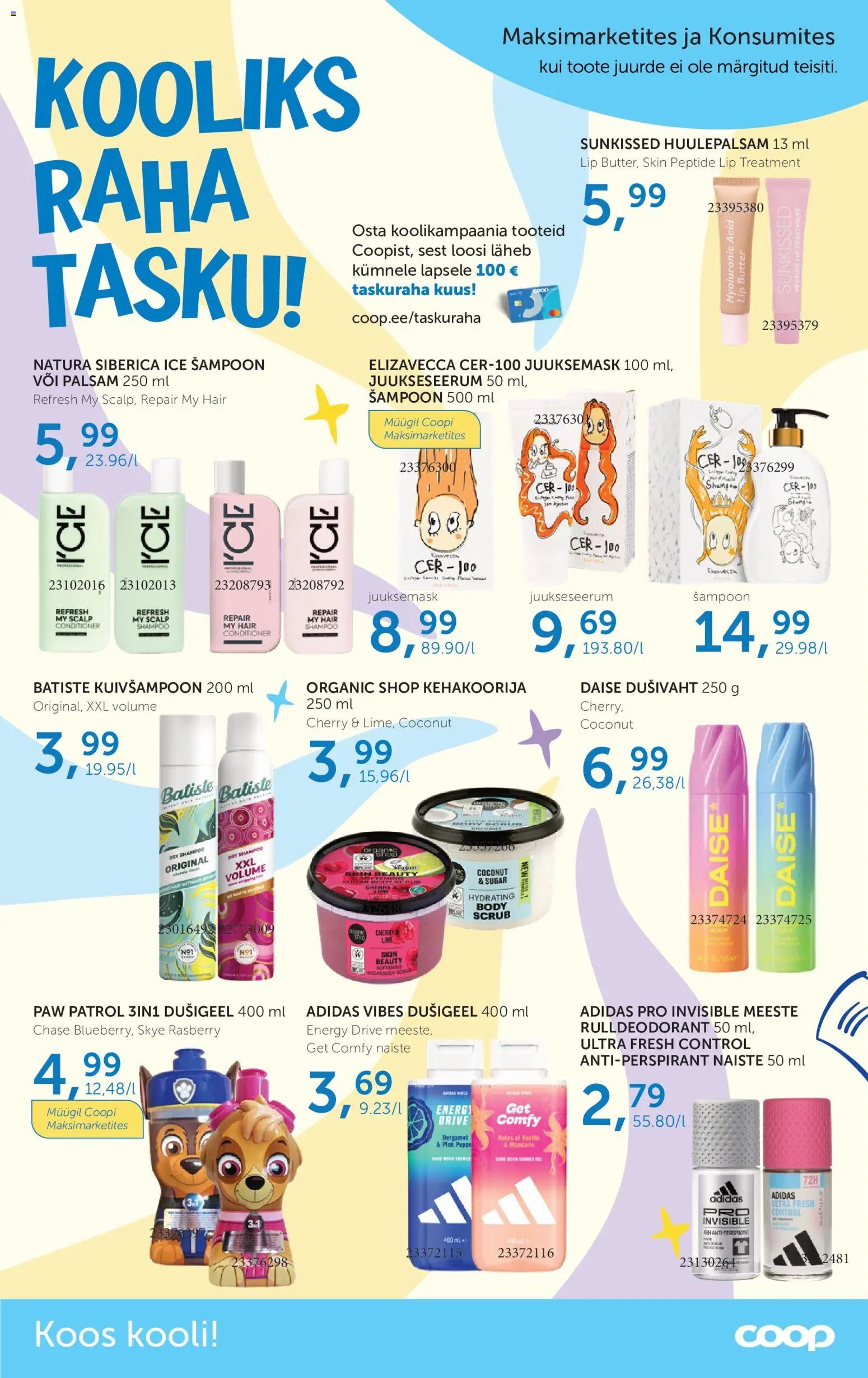 Coop Kliendileht - Kooliks raha tasku