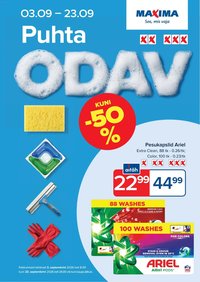Maxima Puhastuspäevad