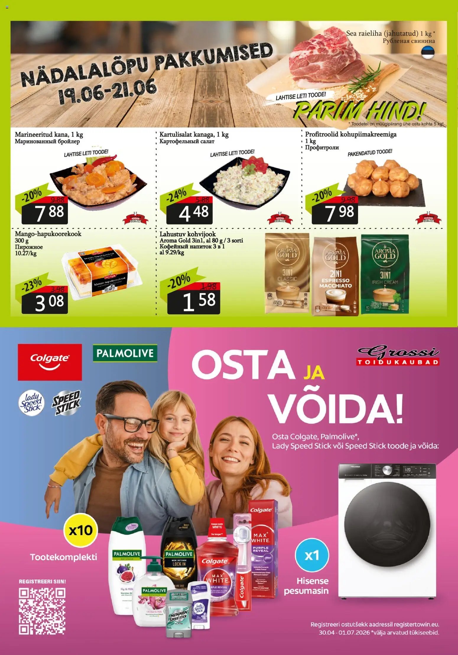 Grossi Toidukaubad Kliendileht