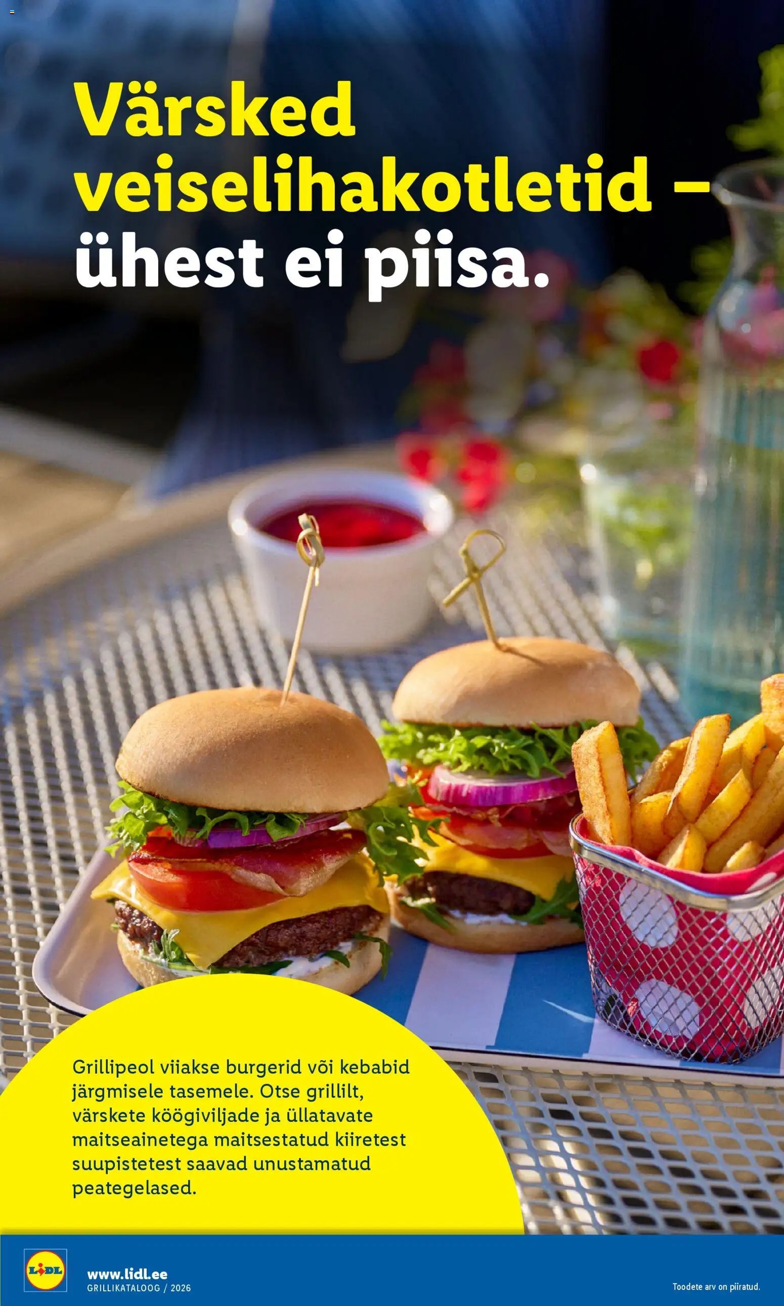 Lidl Grilli kataloog Esmaspaevast