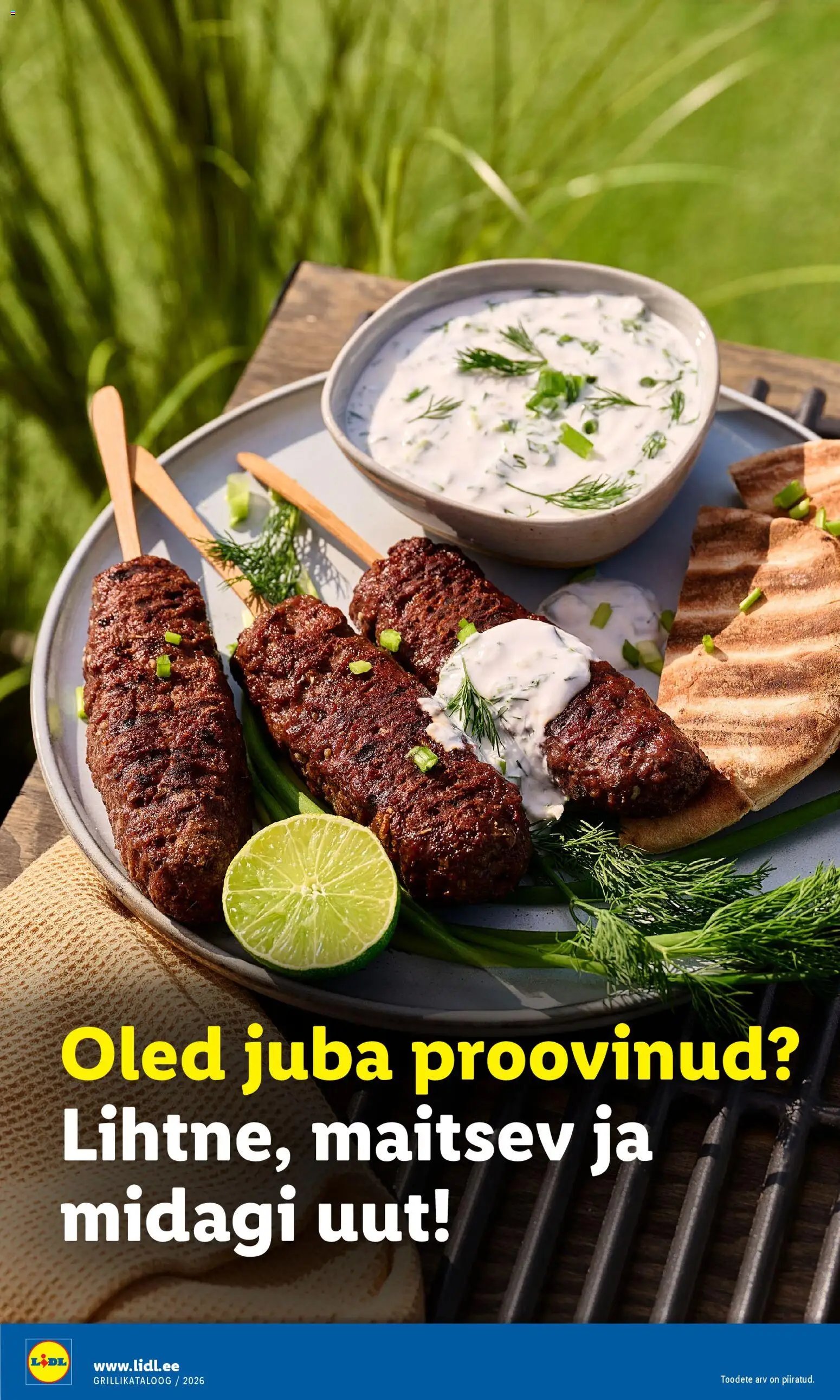 Lidl Grilli kataloog Esmaspaevast
