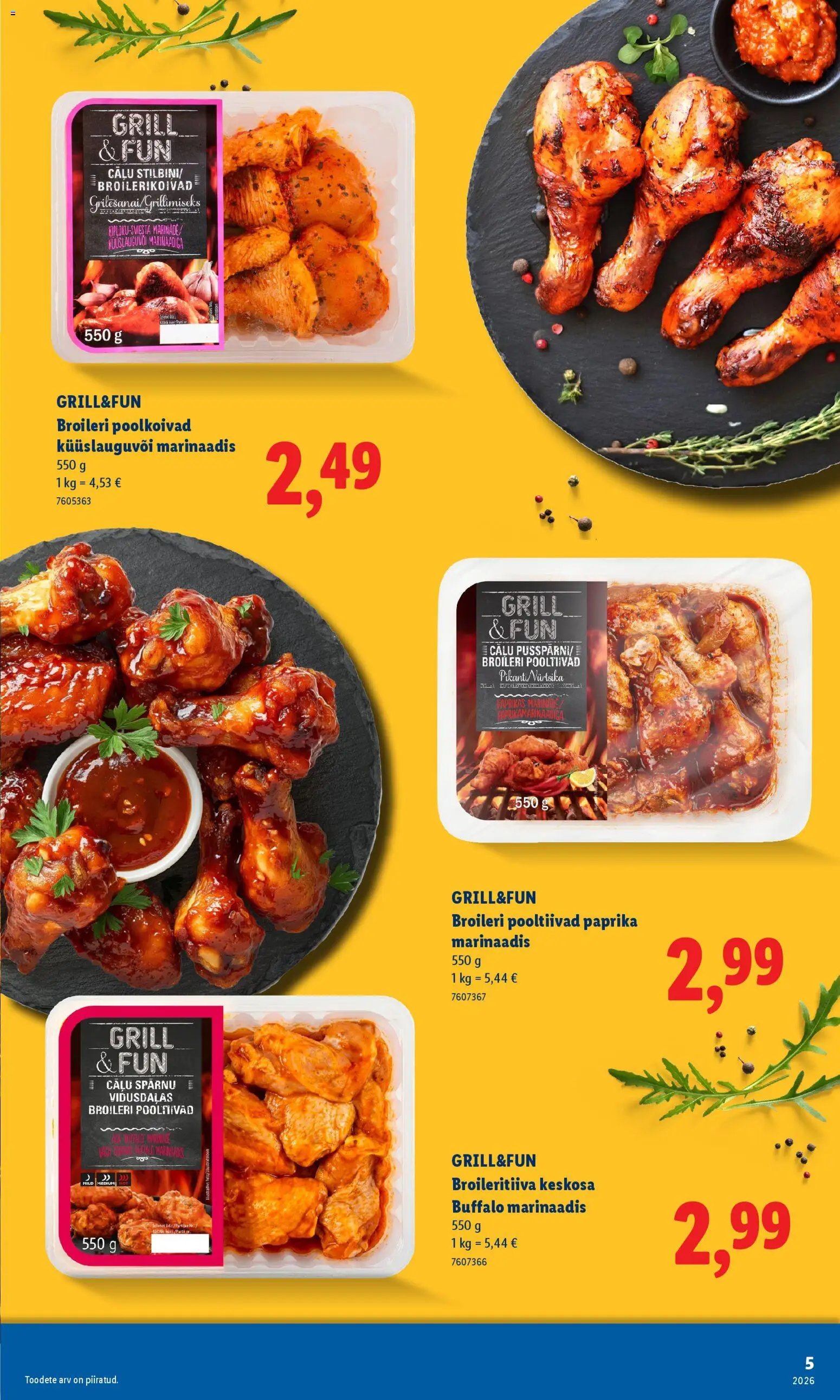 Lidl Grilli kataloog Esmaspaevast