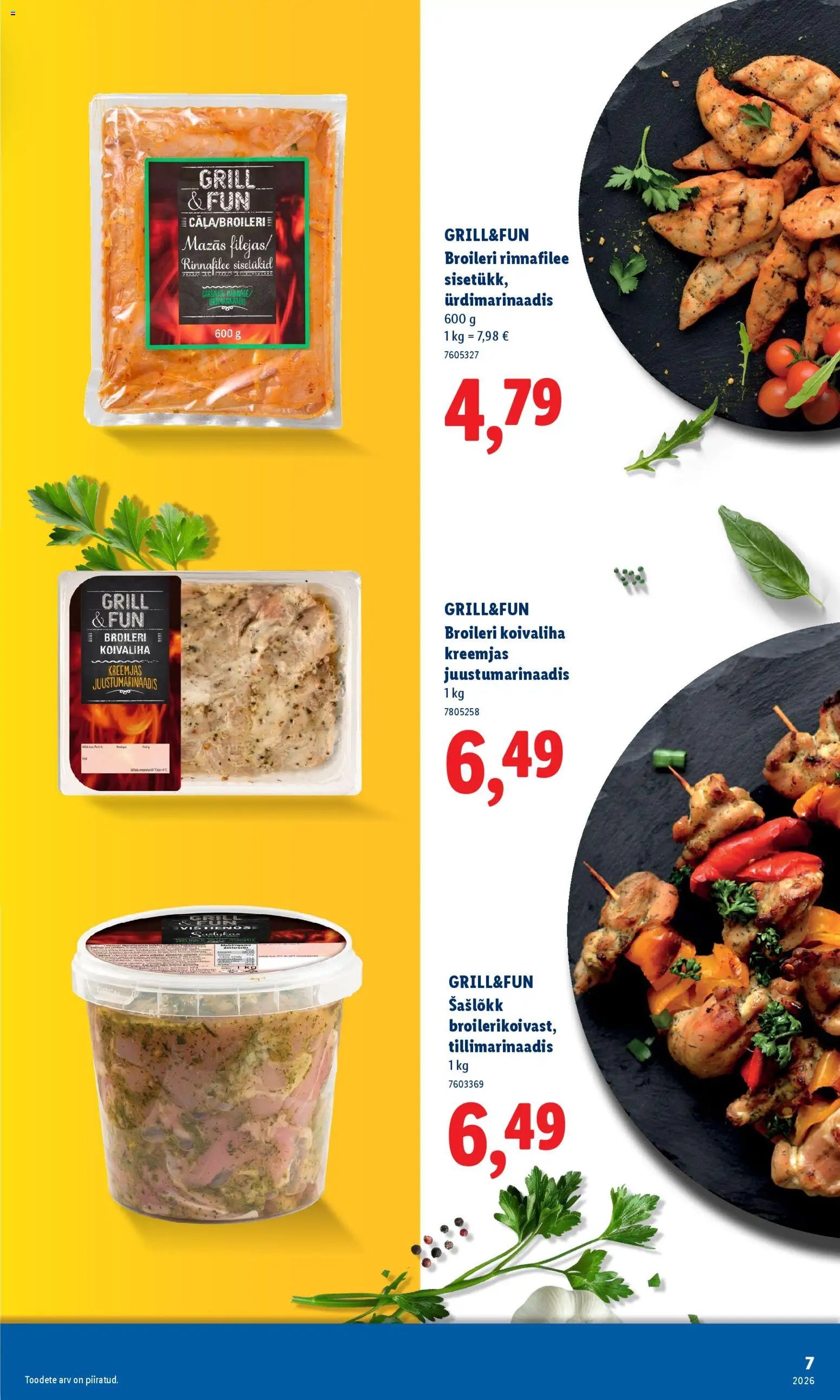 Lidl Grilli kataloog Esmaspaevast