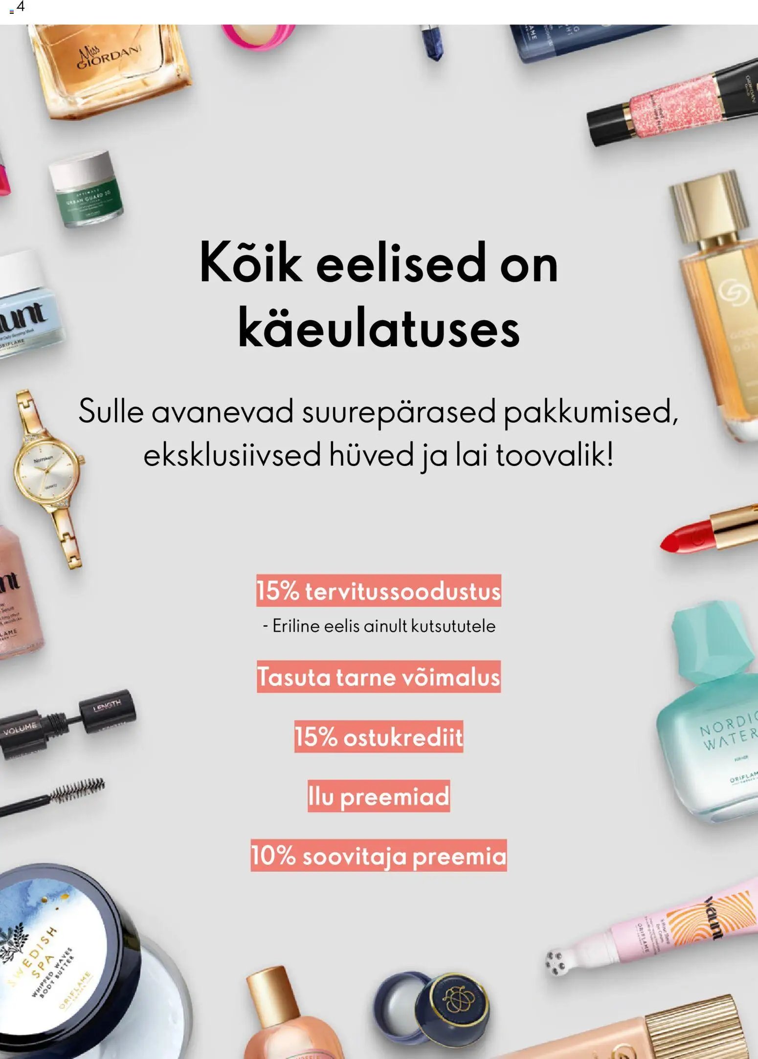 Oriflame Püsikliendi Preemiaplaan
