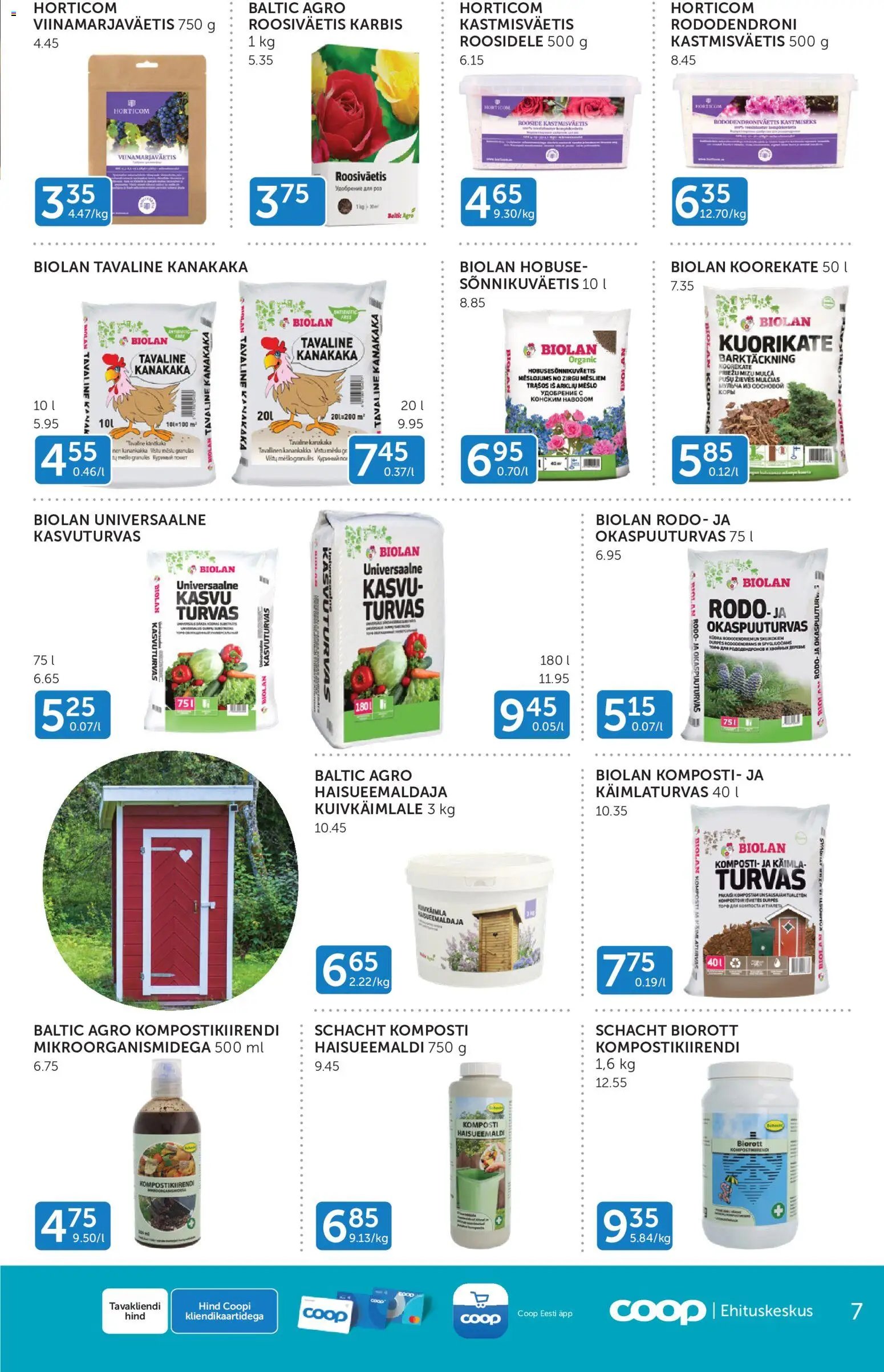 Coop Ehituskeskuse juuli kliendileht