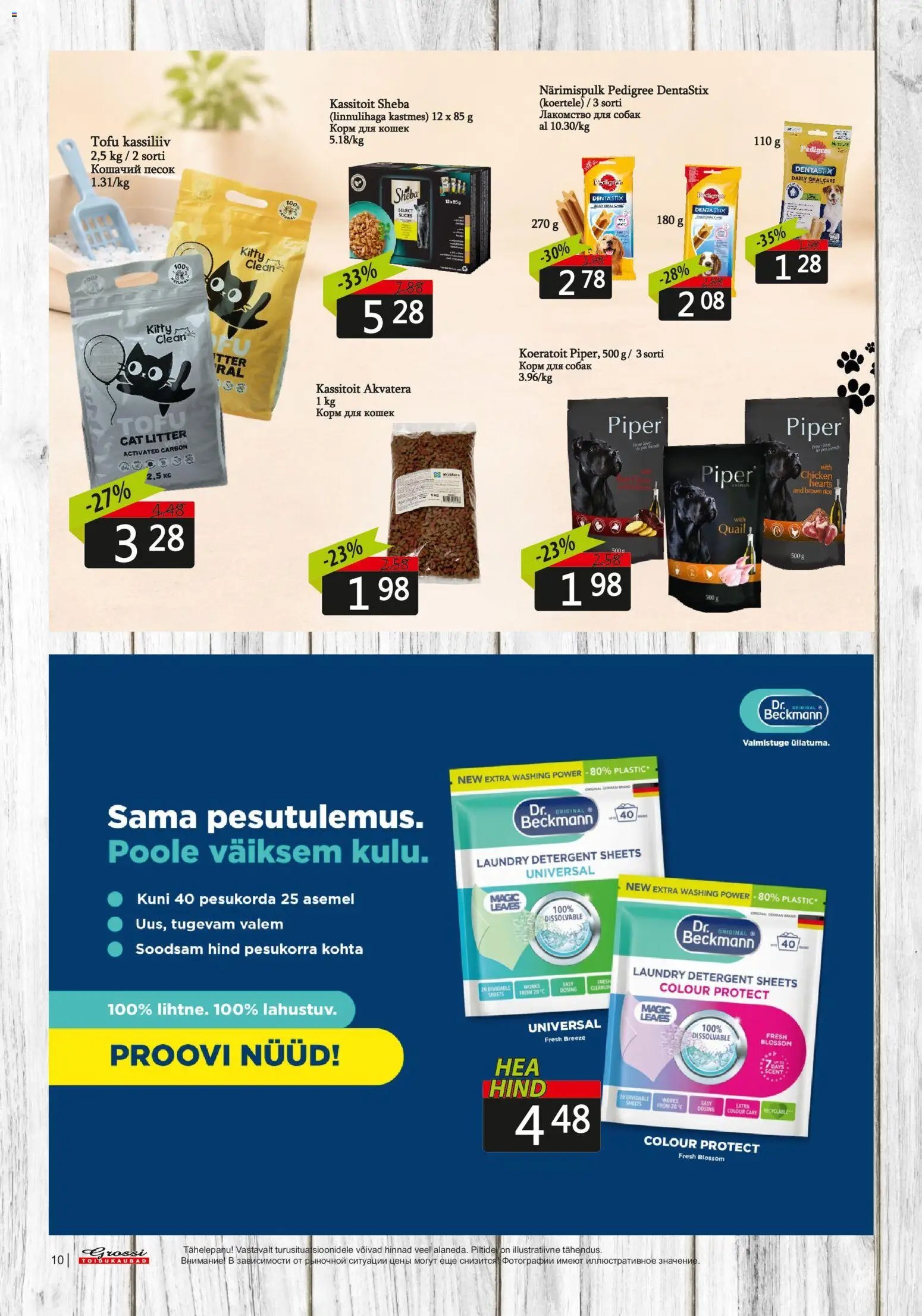 Grossi Toidukaubad Kliendileht