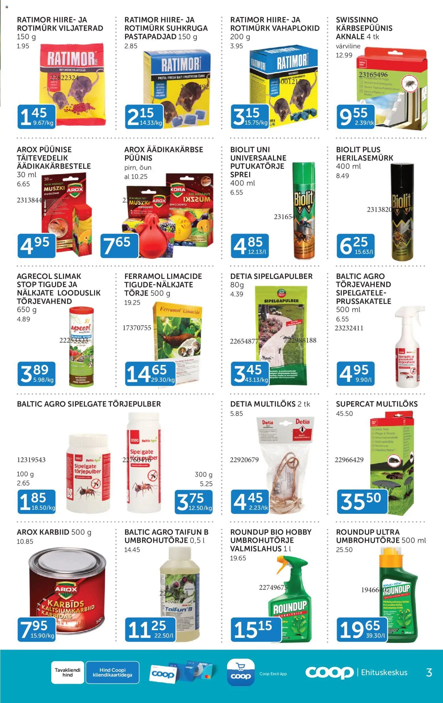 Coop Ehituskeskuse augusti kliendileht