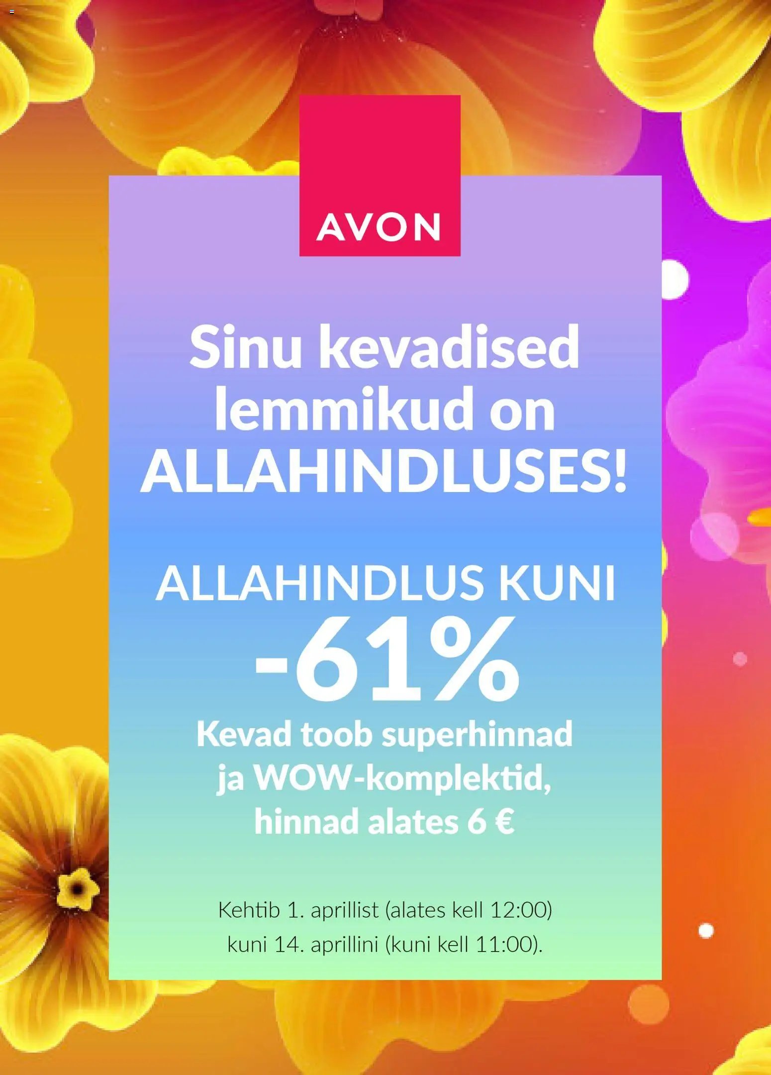 AVON Spring sale